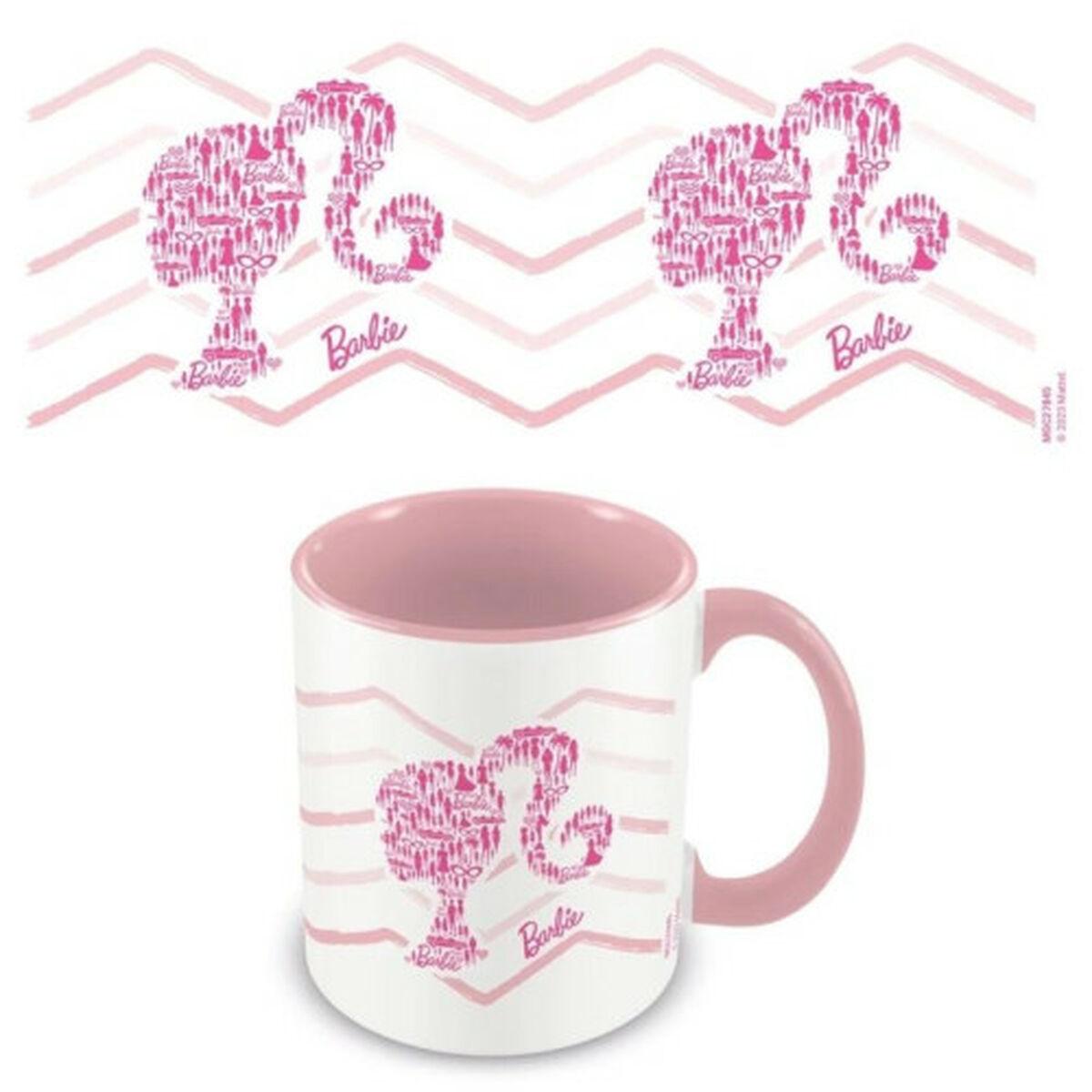 Taza Mug Barbie MGC27845 Blanco Rosa 315 ml
