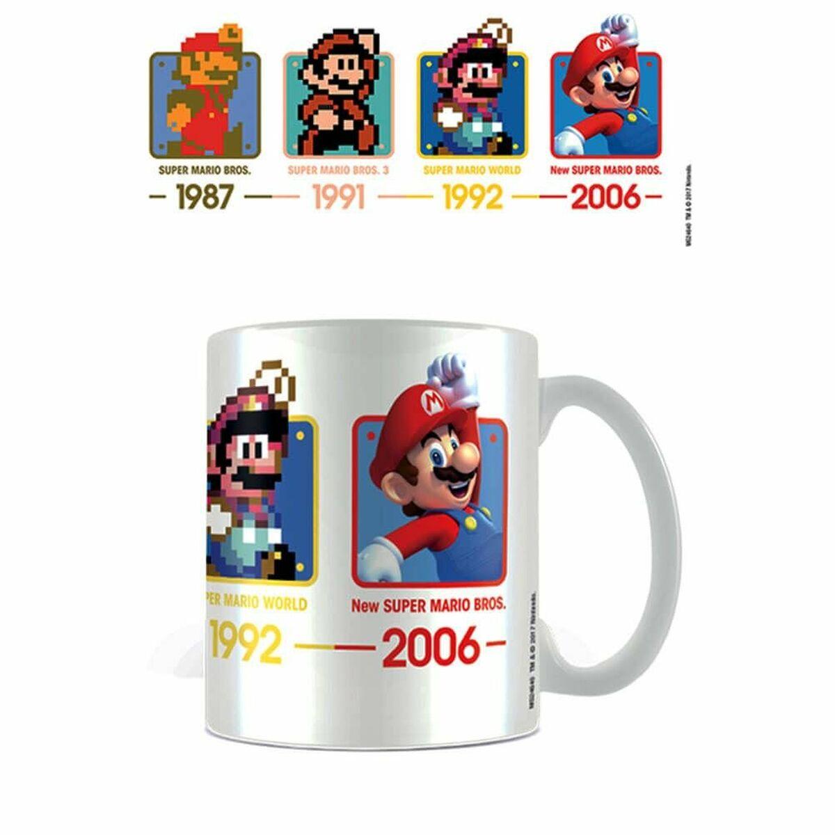 Taza Mug Super Mario MG24640 Blanco 315 ml