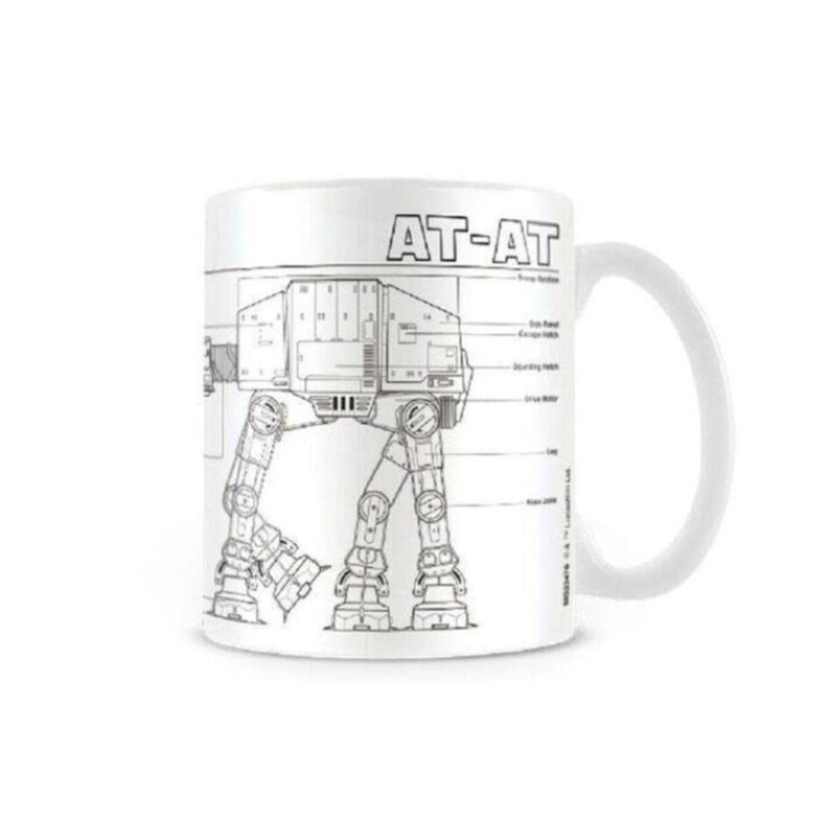 Taza Mug Star Wars AT-AT Blanco 315 ml
