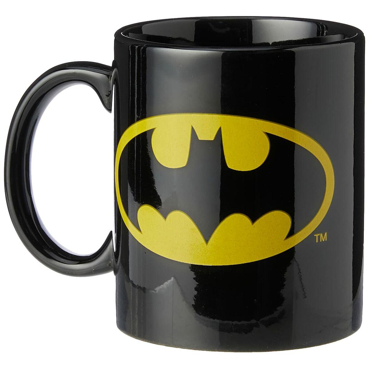 Taza Mug Batman MG23052 Amarillo Negro 315 ml