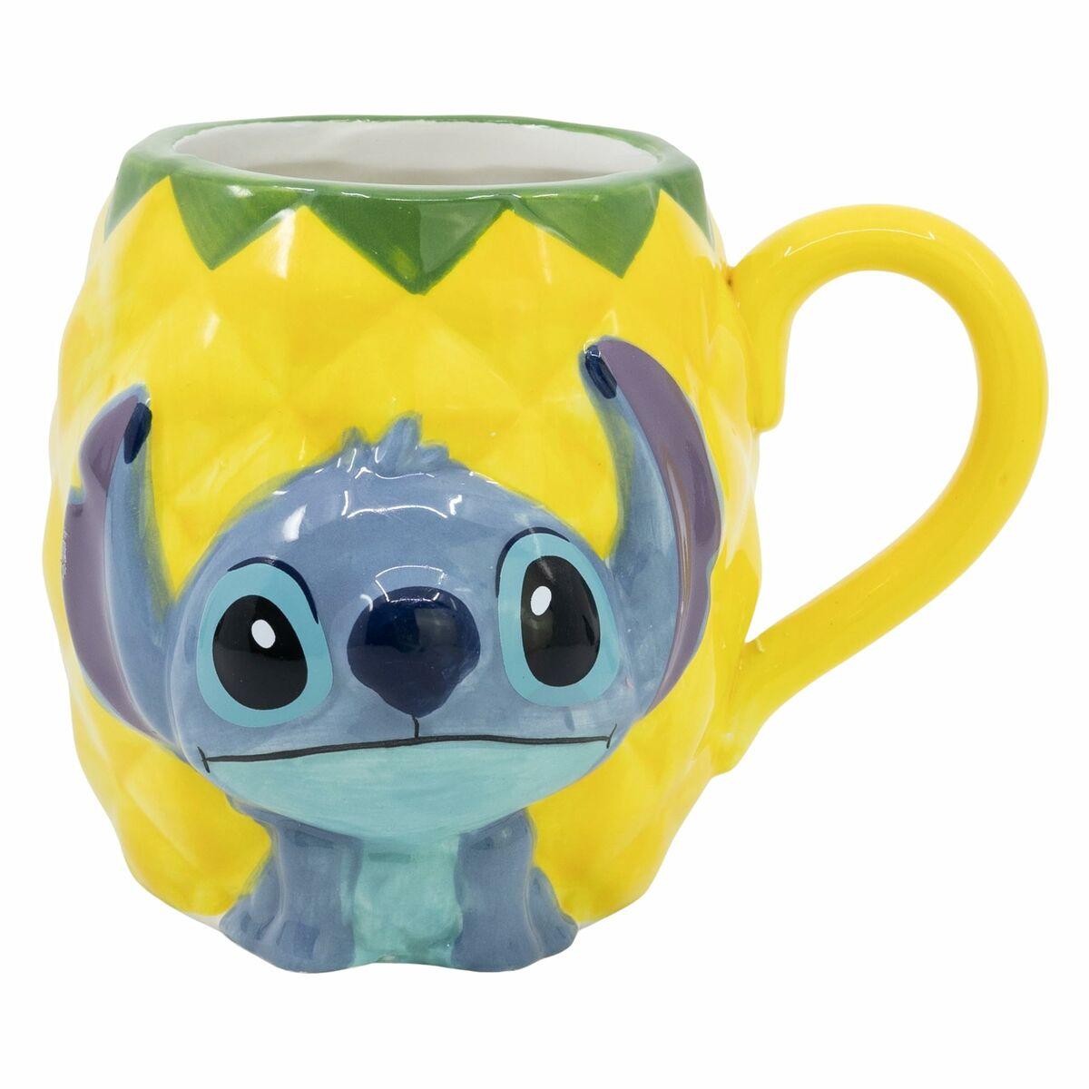 Taza Mug Stitch 78760 Piña 3D 420 ml