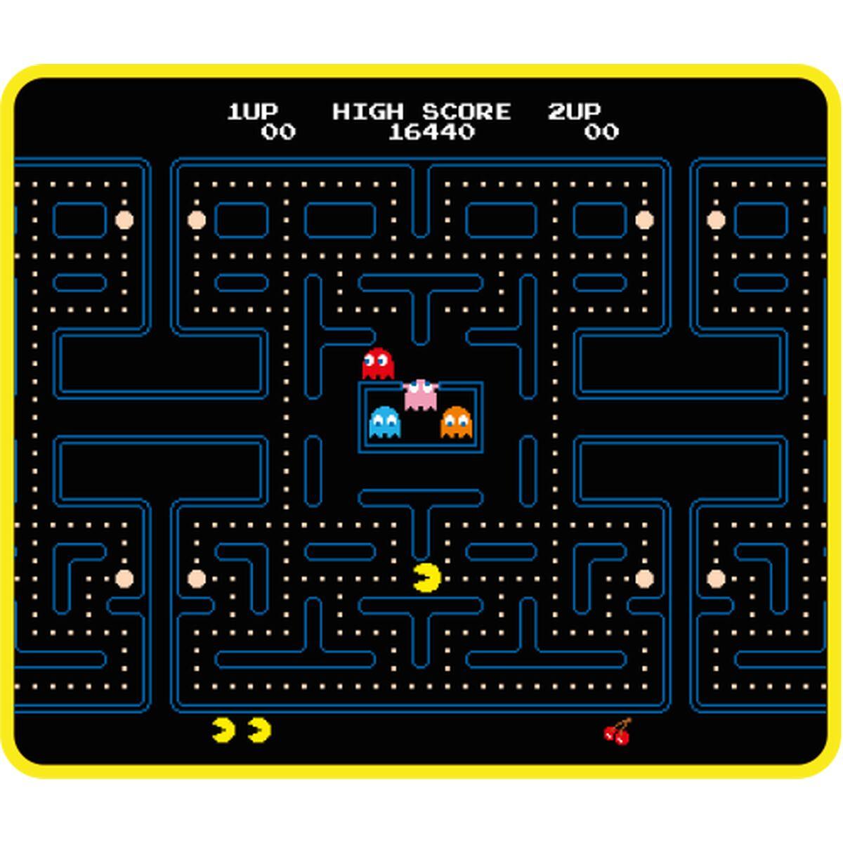 Alfombrilla Gaming Pac-Man 82541120979 27 x 32 cm Negro
