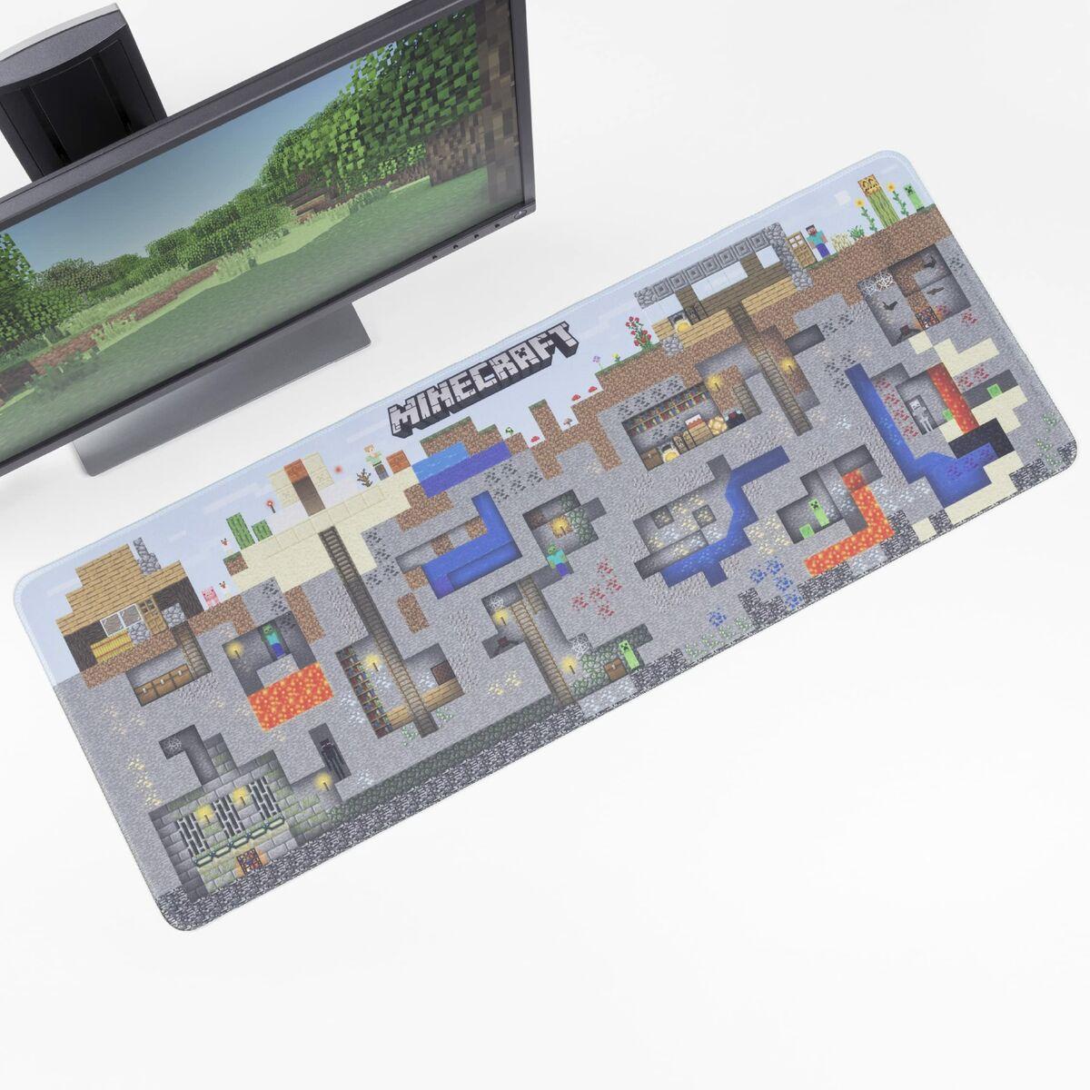 Alfombrilla de Ratón Minecraft PP8805MCFV2 Multicolor 30 x 80 cm