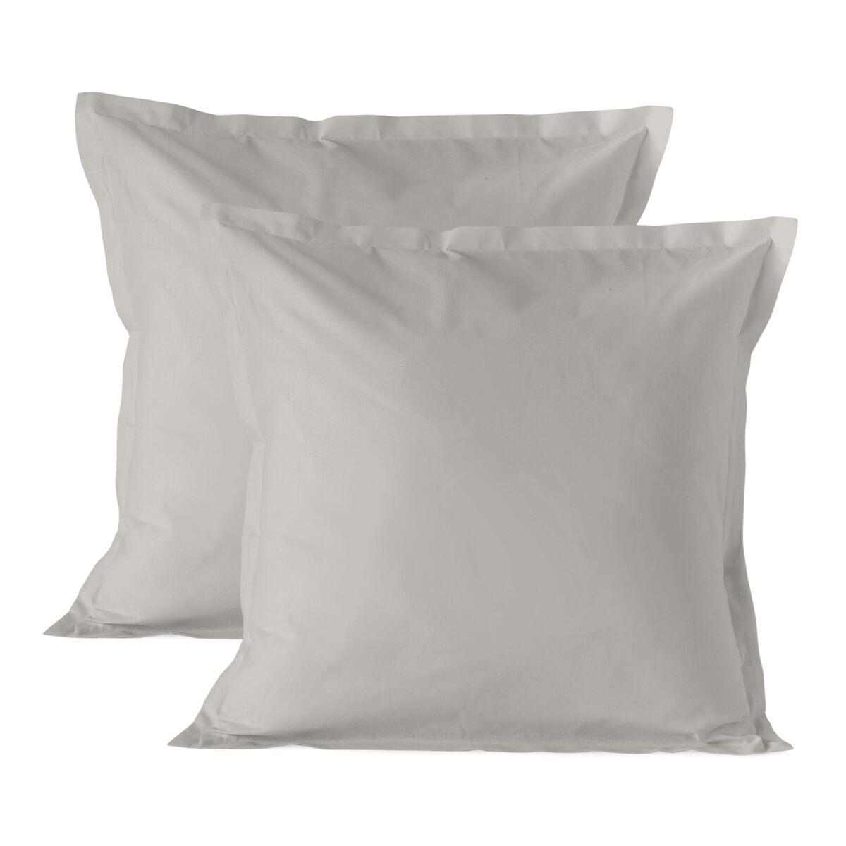 Juego de fundas de almohada HappyFriday Gris 60 x 60 cm 15 x 1 x 38 cm 2 Piezas