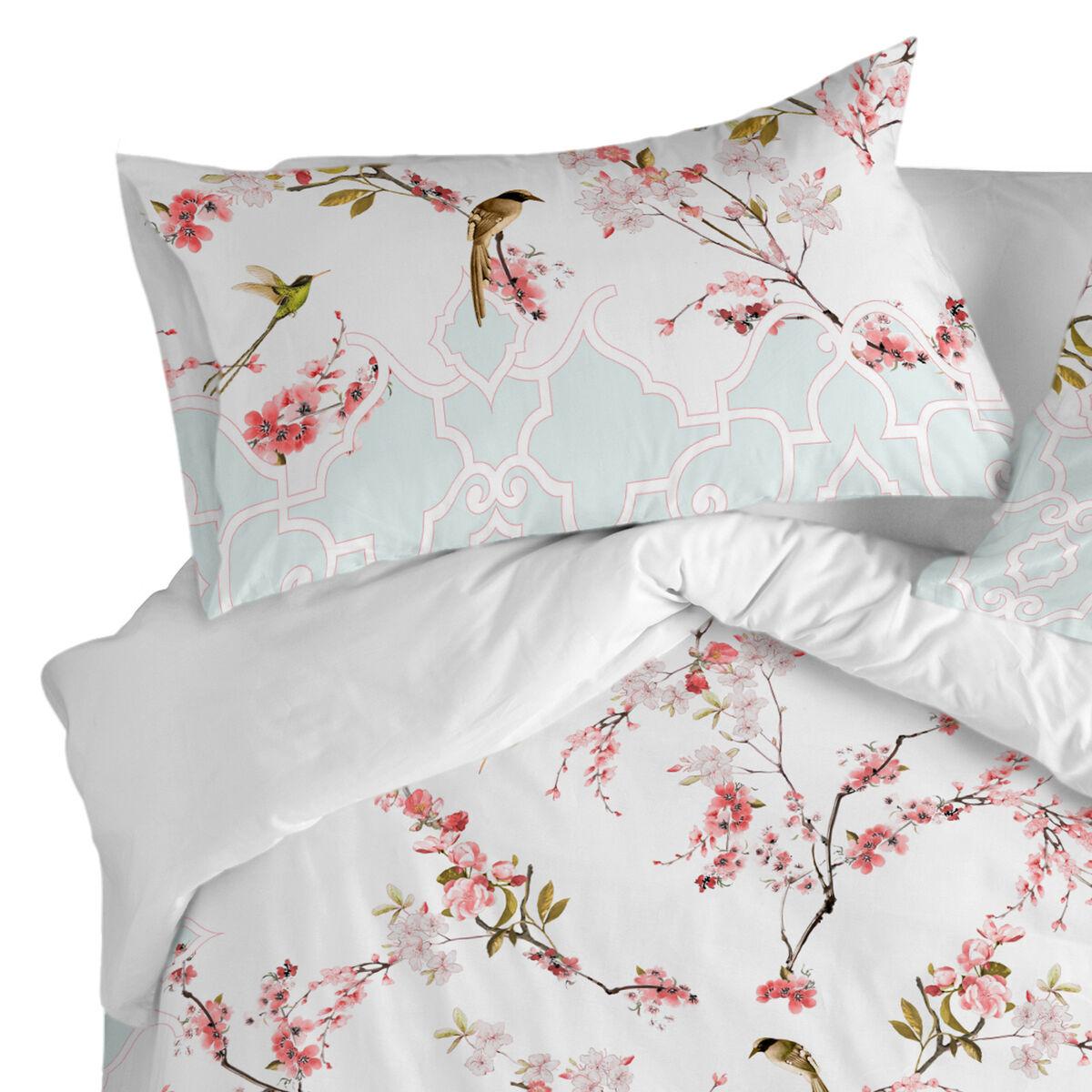 Juego de fundas de almohada HappyFriday Sakura Multicolor 50 x 75 cm 15 x 1 x 38 cm 2 Piezas