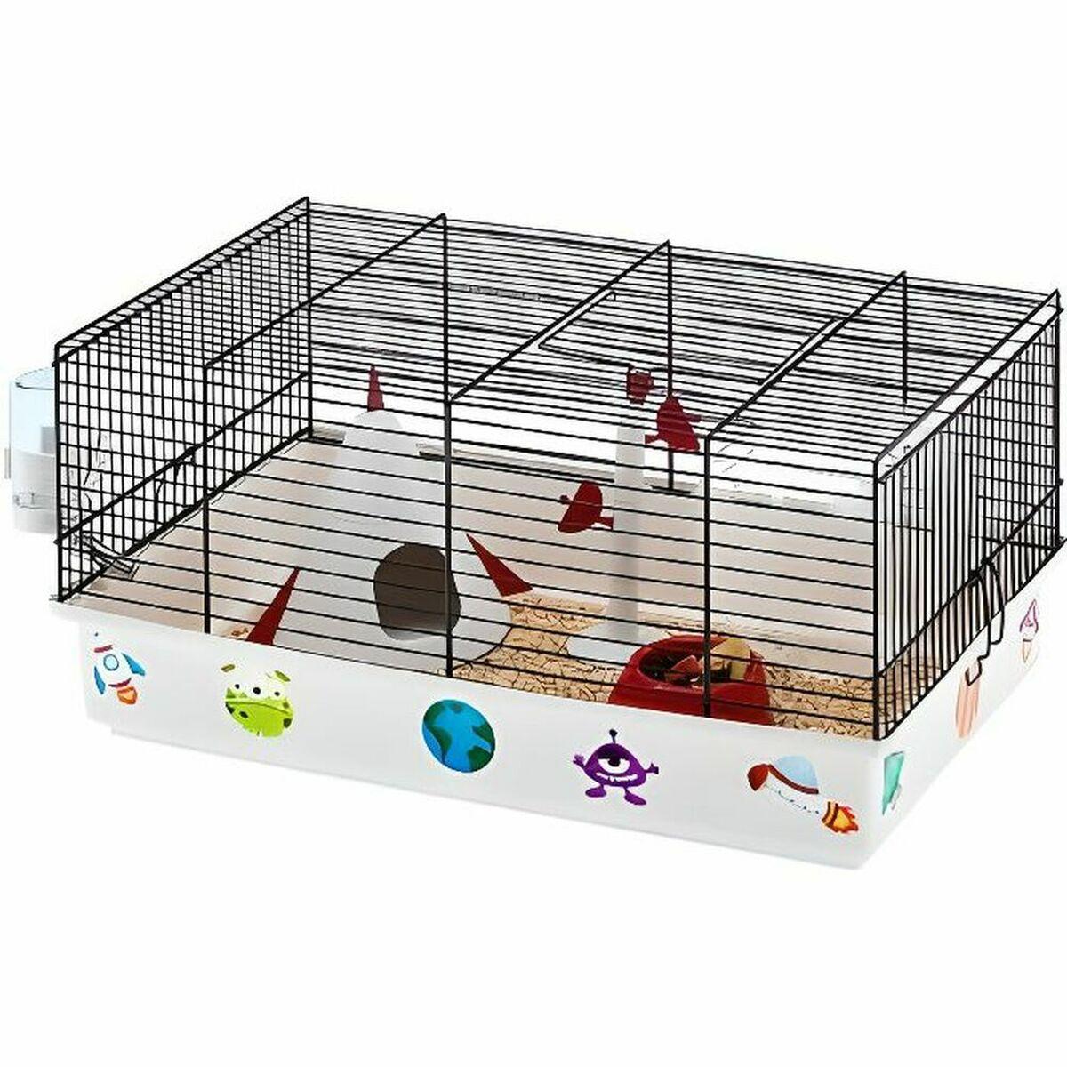 Jaula de transporte para mascotas Ferplast Criceti 9 Kosmos Metal Plástico