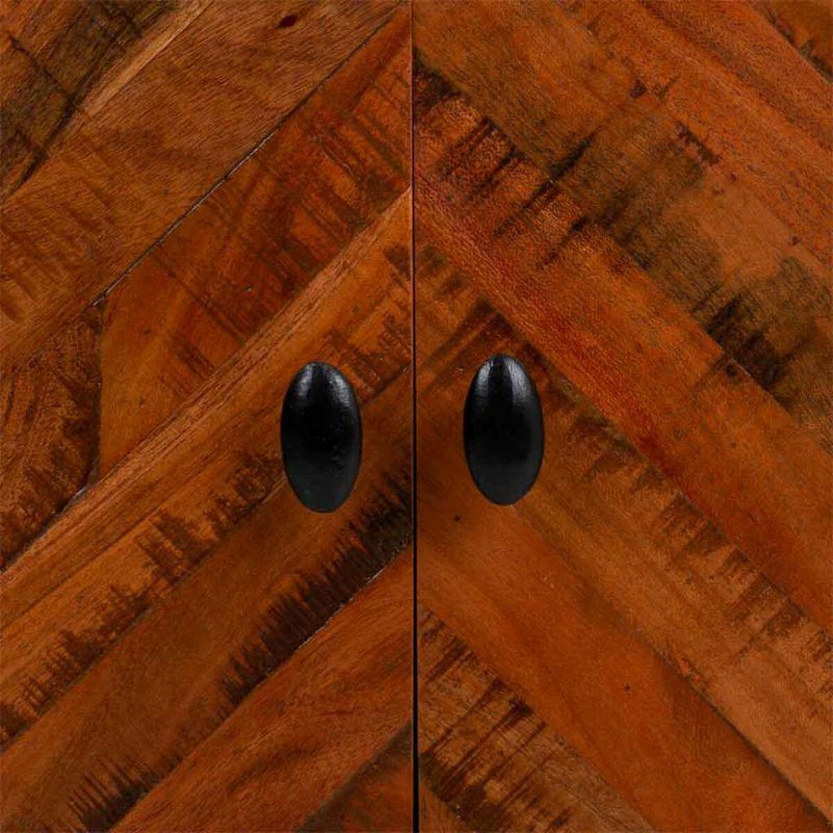 Recibidor Alexandra House Living Negro 40 x 82 x 89 cm