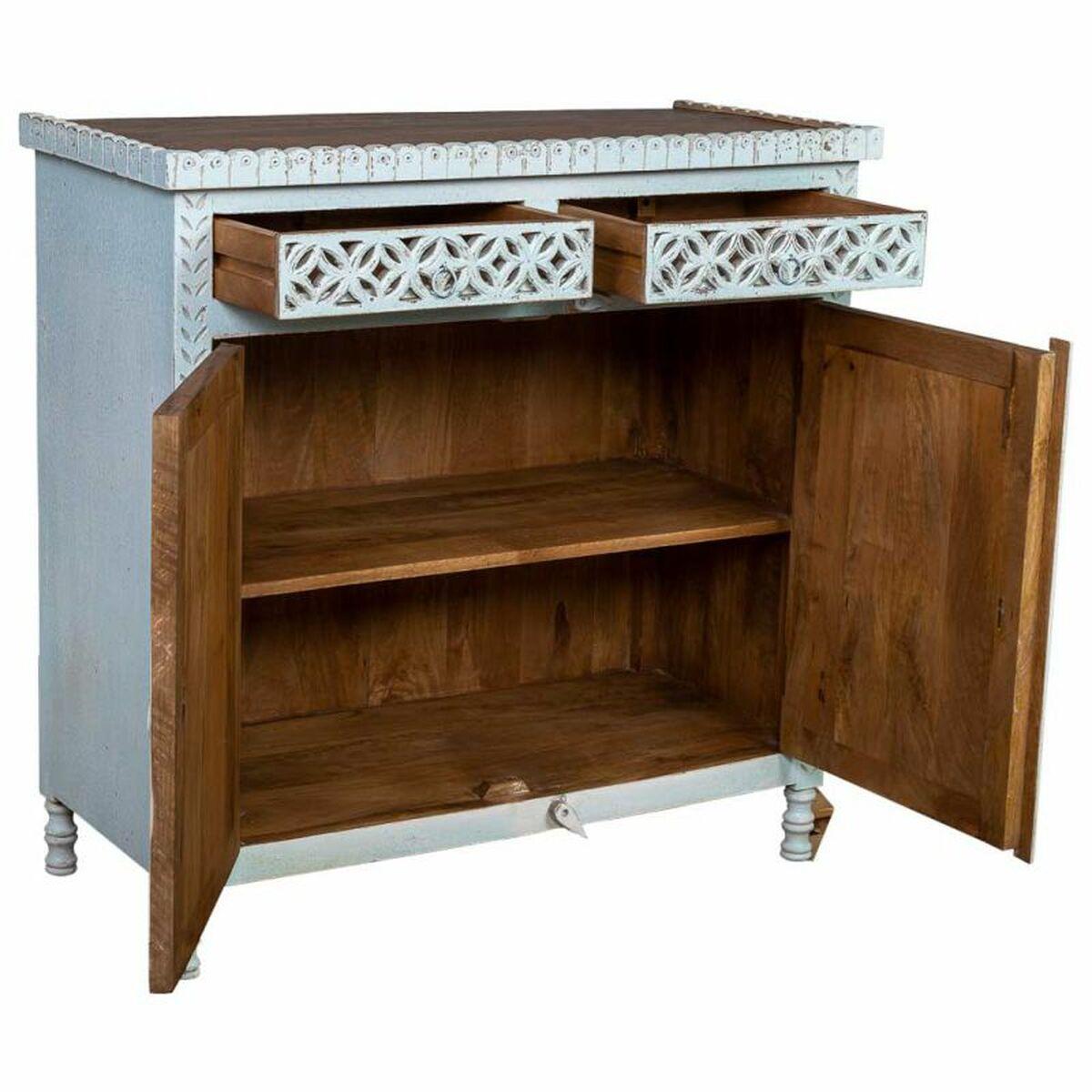 Recibidor Alexandra House Living Azul Marrón 43 x 94 x 95 cm