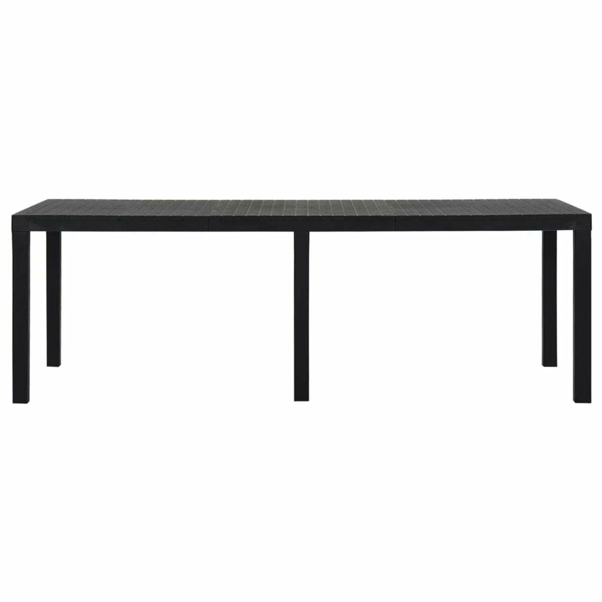 Mesa de Comedor IPAE Progarden Indo ind012an Antracita Extensible (Reacondicionado C)