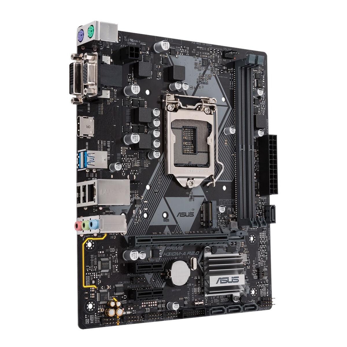 Placa Base Asus PRIME H310M-A R2.0 mATX LGA1151 Intel H310 LGA 1151 LGA 1156 (Reacondicionado B)