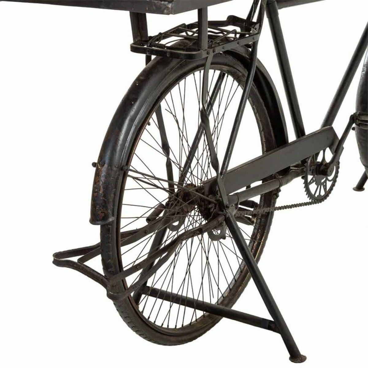 Recibidor Alexandra House Living Bike Marrón Negro Hierro Madera de mango 50 x 90 x 198 cm