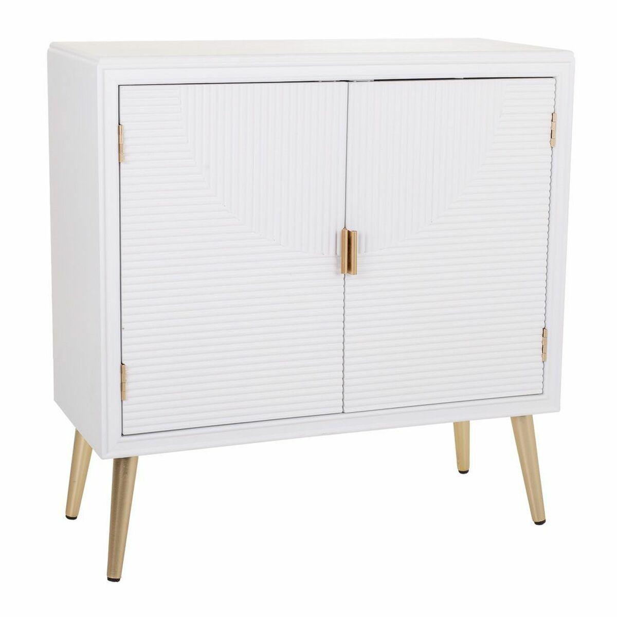 Recibidor Alexandra House Living Dorado 36 x 81 x 80 cm