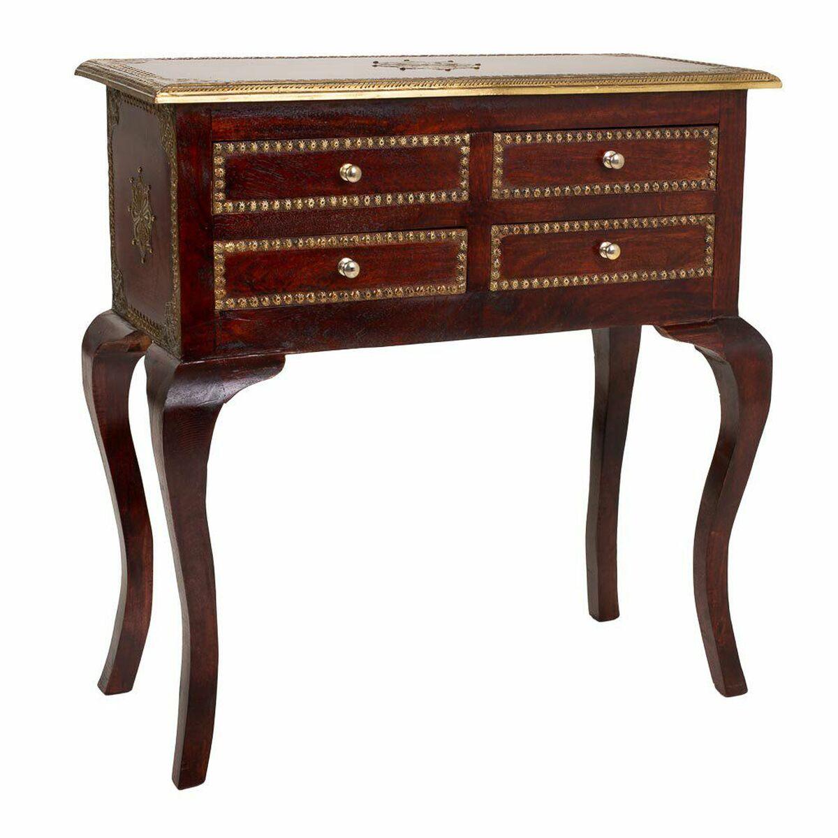 Recibidor con Cajones Alexandra House Living Marrón oscuro 33 x 73 x 71 cm