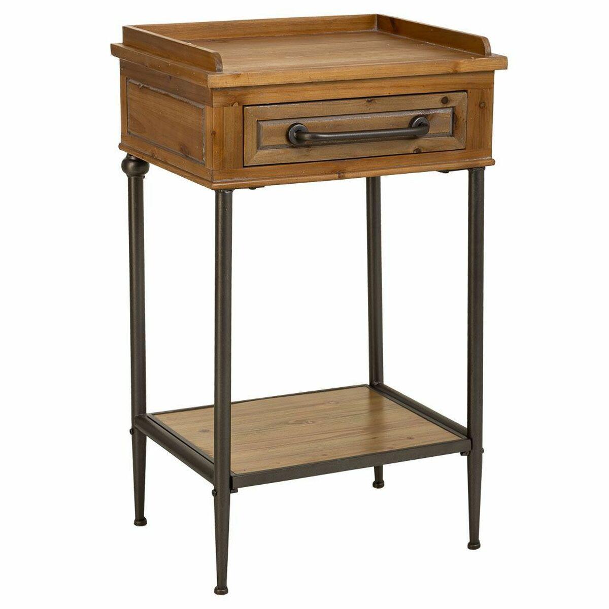 Recibidor con Cajones Alexandra House Living Marrón Metal Madera de abeto Madera MDF 38 x 82 x 50 cm