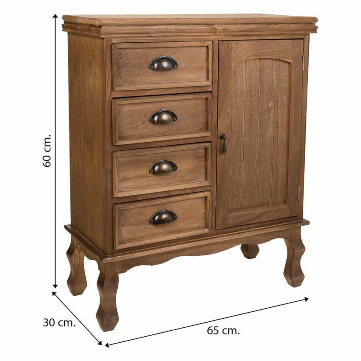 Recibidor con Cajones Alexandra House Living Marrón 30 x 80 x 65 cm