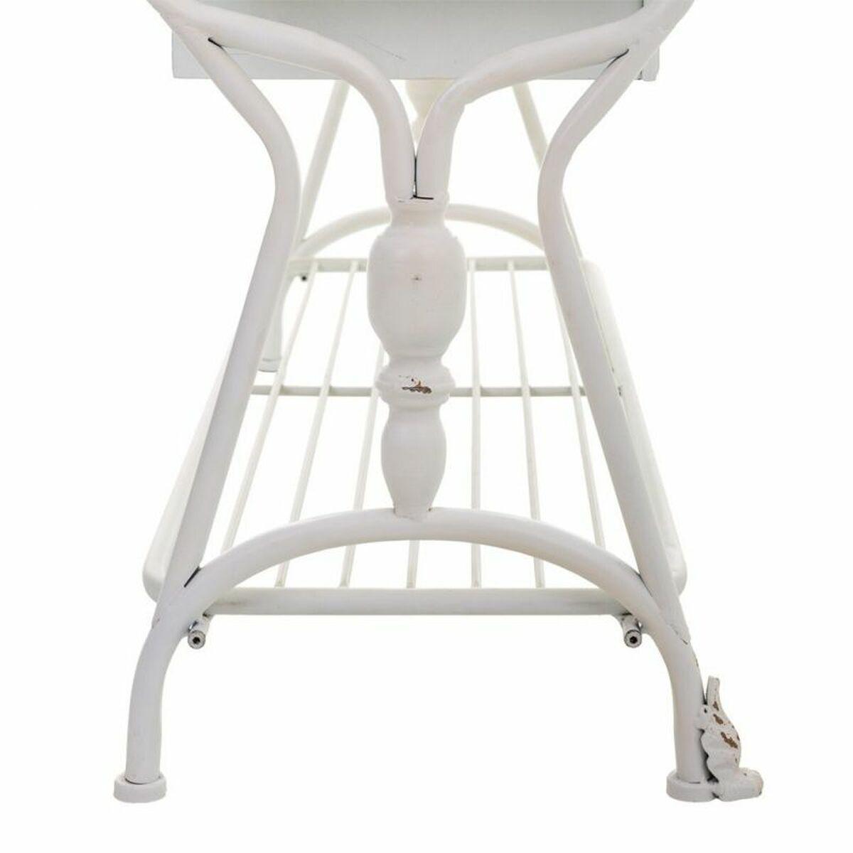Recibidor Alexandra House Living Blanco 39 x 183 x 104 cm