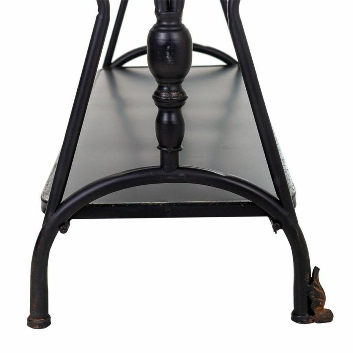 Recibidor Alexandra House Living Negro 43 x 81 x 122 cm