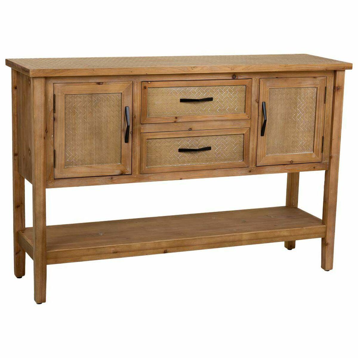 Recibidor con 2 Cajones Alexandra House Living Marrón 35 x 81 x 122 cm