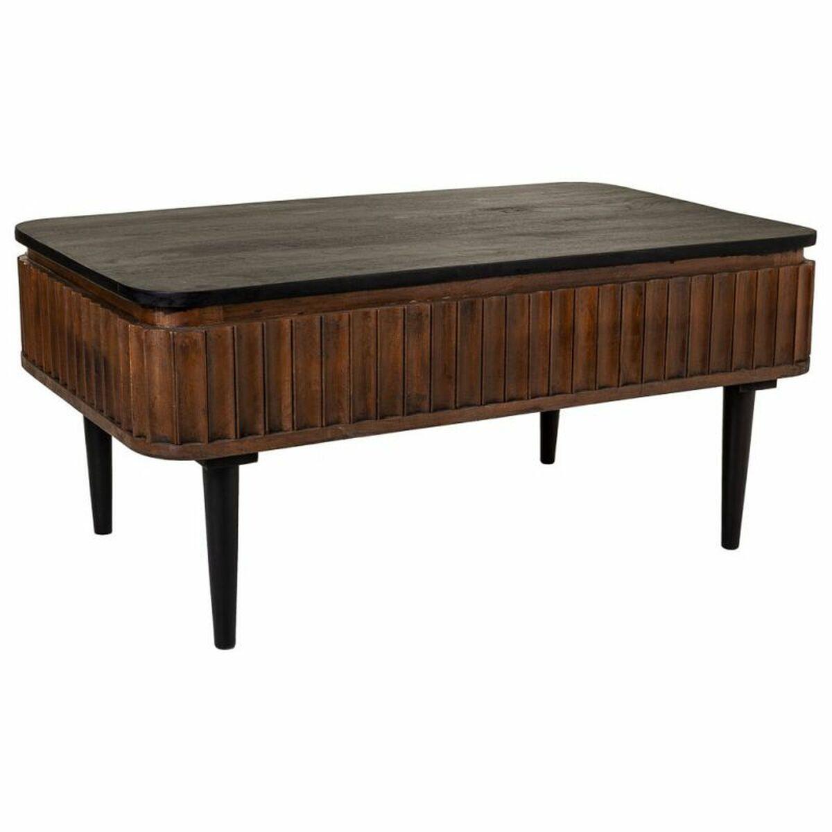 Mesa de Centro Alexandra House Living Marrón Hierro Madera de mango 60 x 45 x 100 cm