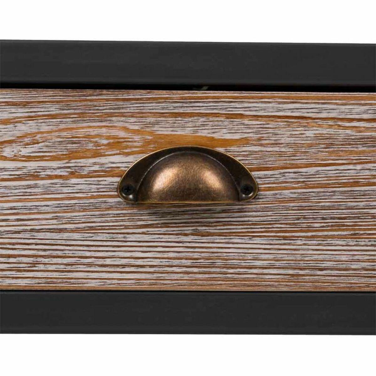 Estantería Alexandra House Living Marrón Madera Metal Hierro 121 x 40 x 80 cm