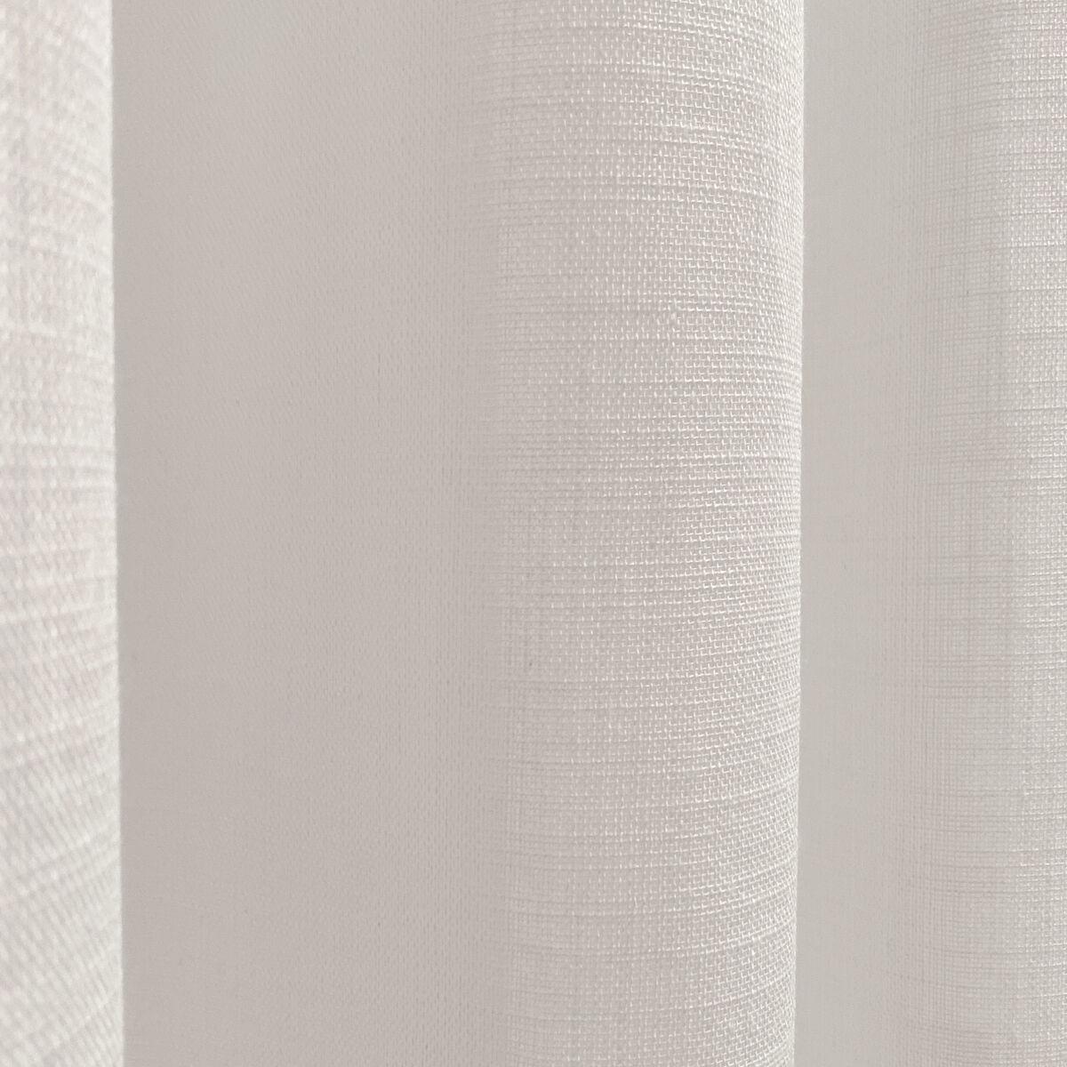 Cortina Alexandra House Living Jade Natural 200 x 270 x 1 cm Translúcido