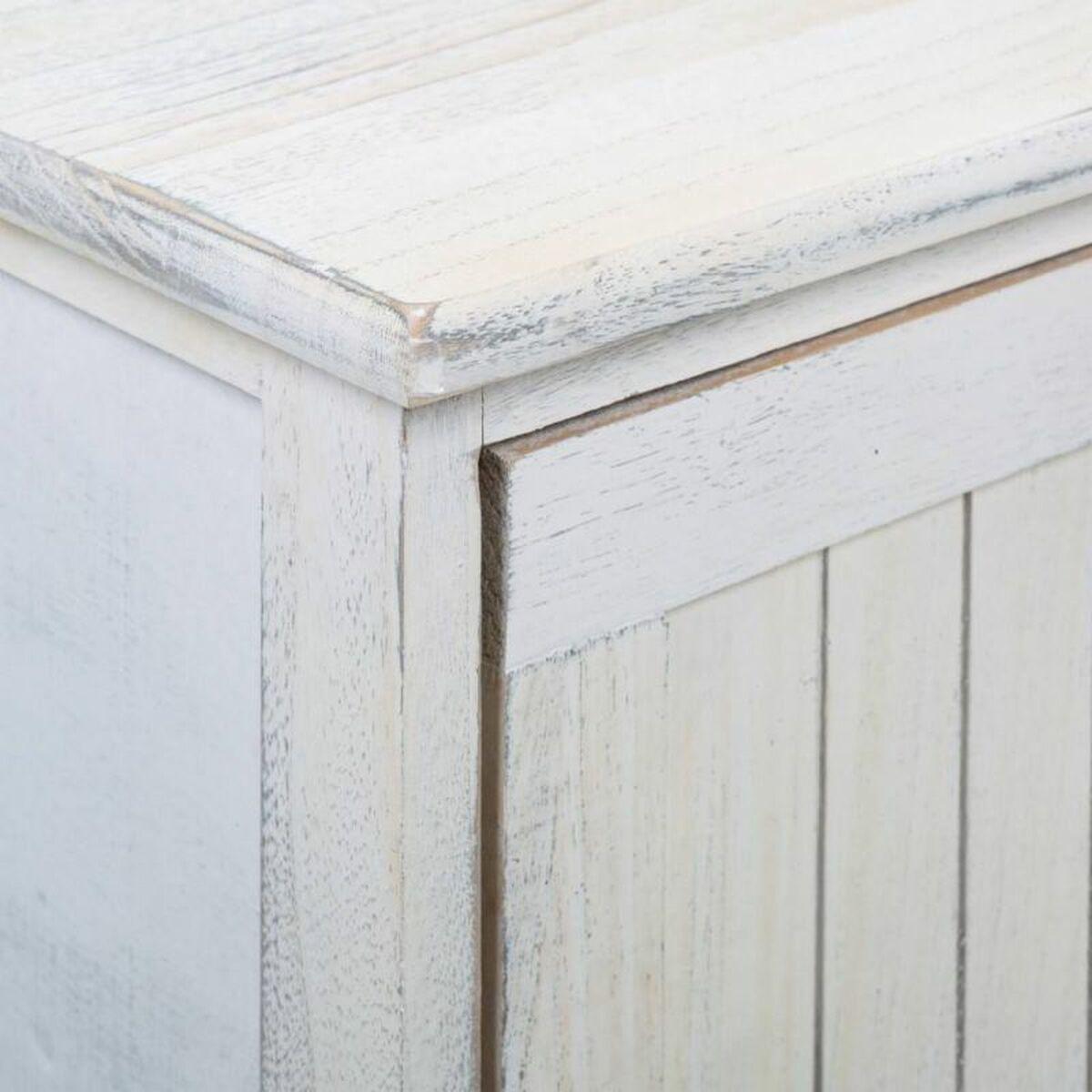 Baúl Alexandra House Living Blanco Madera de Paulonia Madera MDF 40 x 45 x 104 cm