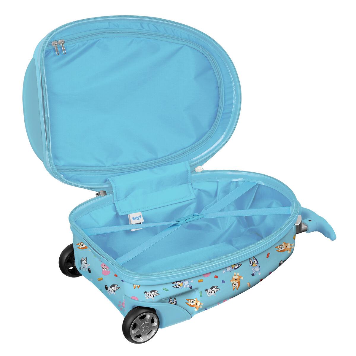 Trolley de Cabina Bluey Celeste 16 23 L 28 x 43 x 23 cm Infantil