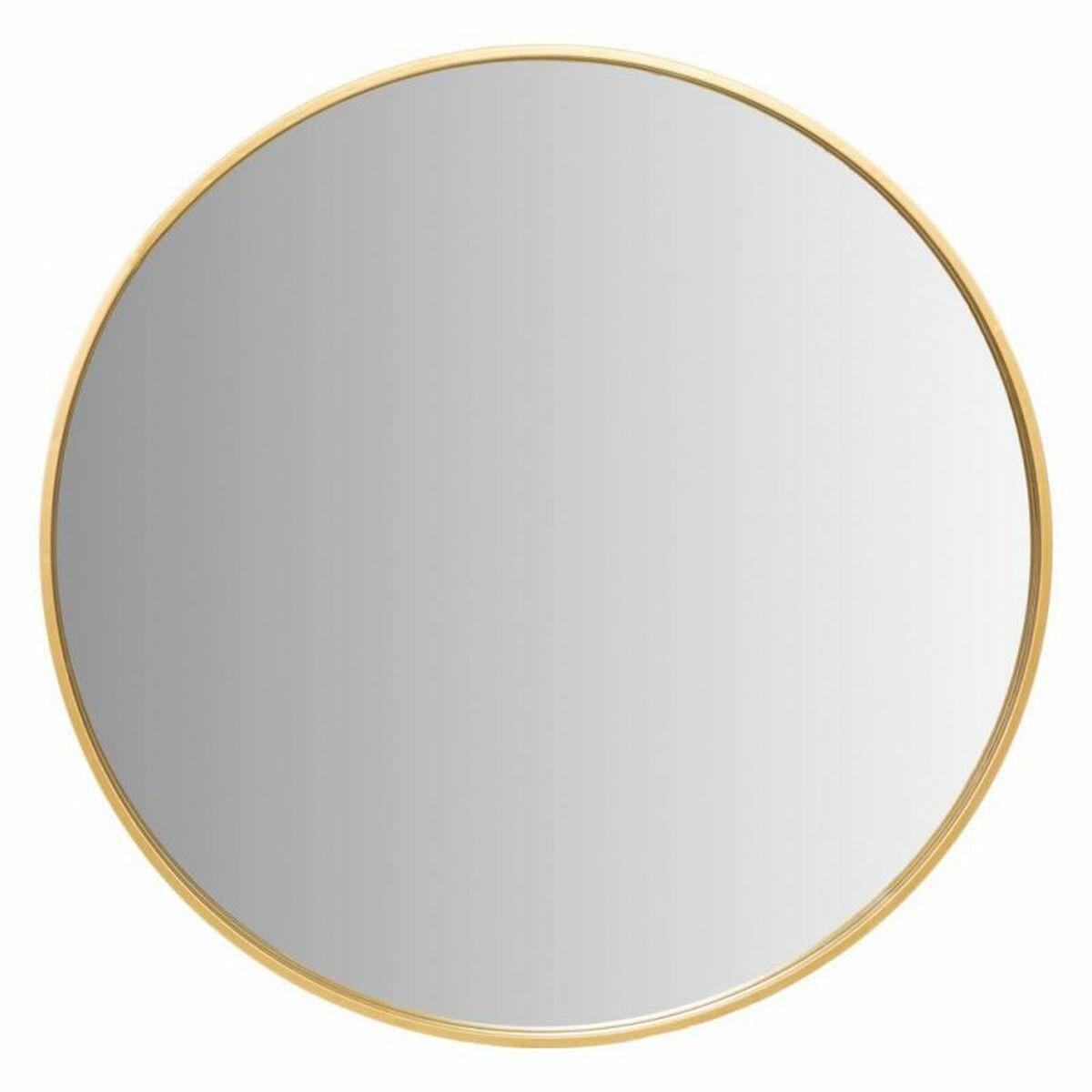 Espejo de pared Alexandra House Living Dorado 86 x 3 x 86 cm Círculo