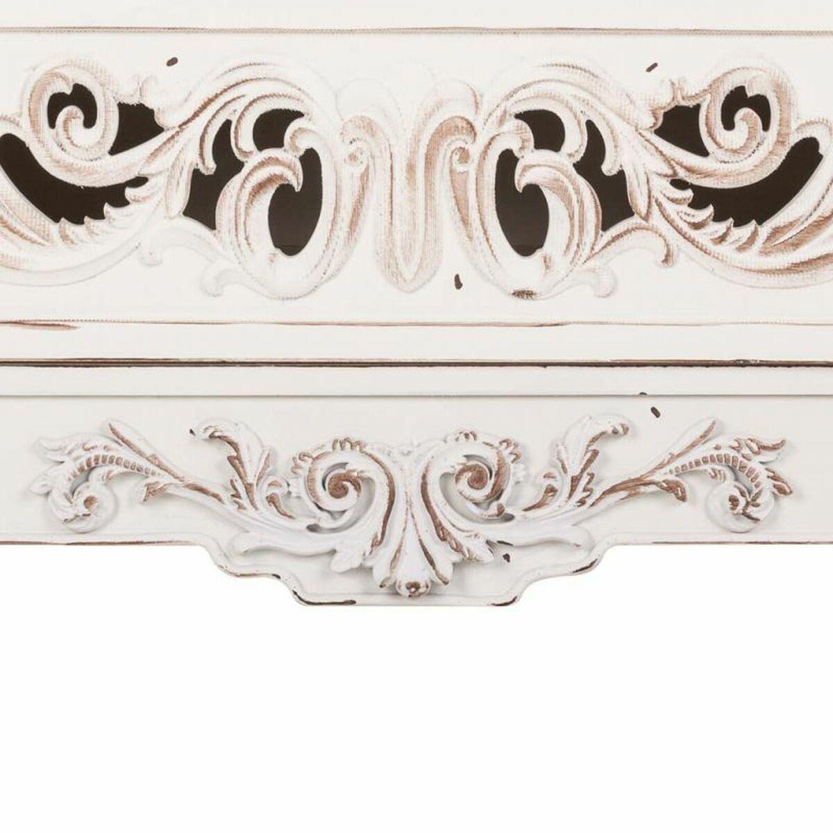 Cómoda Alexandra House Living Blanco Madera de abeto Madera MDF 38 x 76 x 86 cm