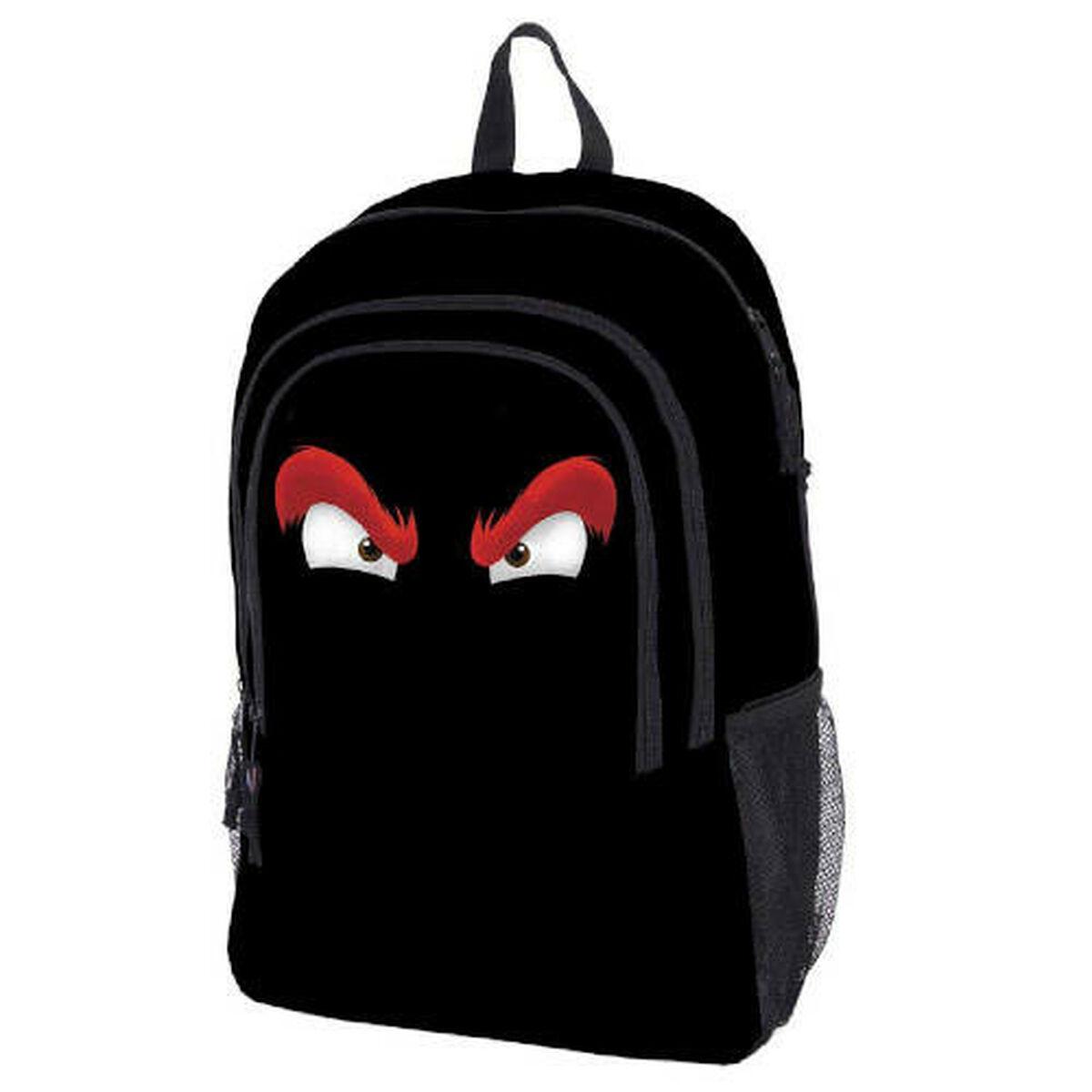 Mochila Escolar Unkeeper FINAL ROUND Negro 32,5 x 43 x 13,5 cm