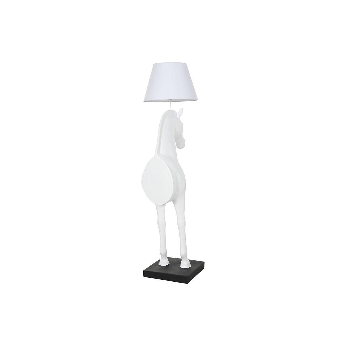 Lámpara de Pie Home ESPRIT Blanco 220 V 47 x 40 x 153 cm