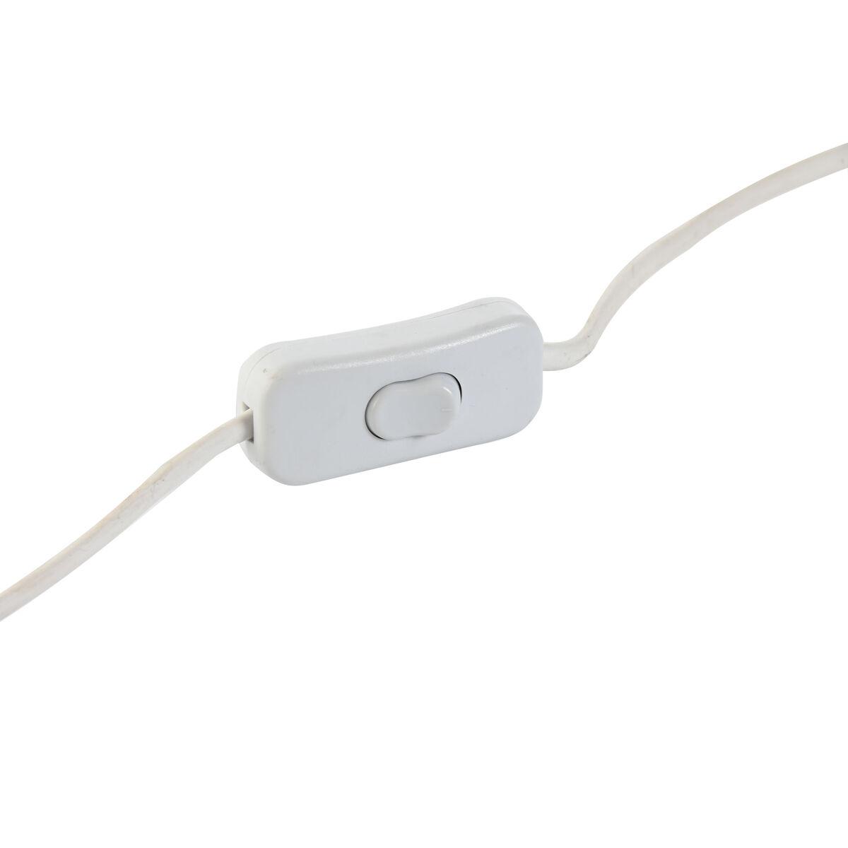 Lámpara de mesa Home ESPRIT Blanco Multicolor 25 W 220 V 17 x 17 x 44 cm (2 Unidades)