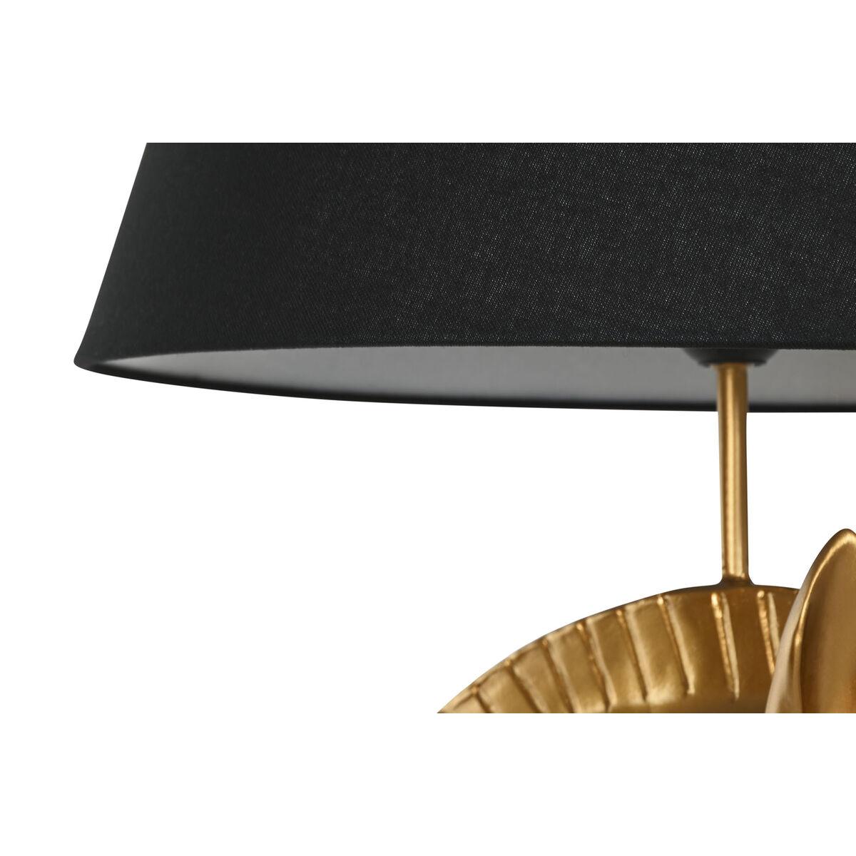 Lámpara de Pie Home ESPRIT Negro Dorado 220 V 47 x 40 x 153 cm