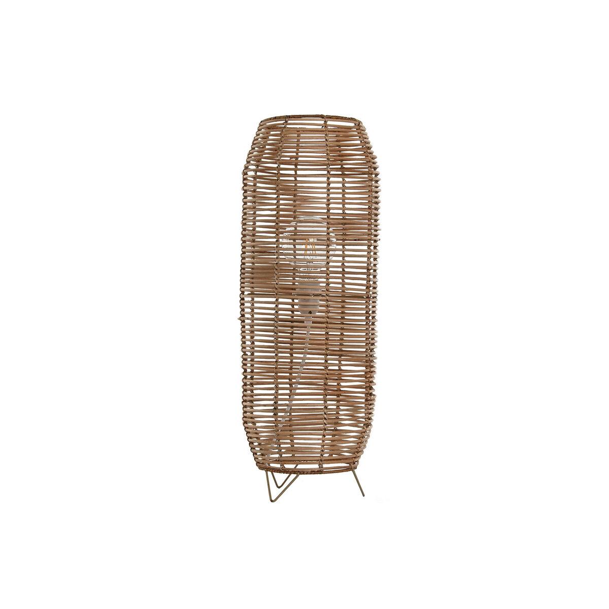Lámpara de Pie Home ESPRIT Marrón 23 x 23 x 65 cm (2 Unidades)