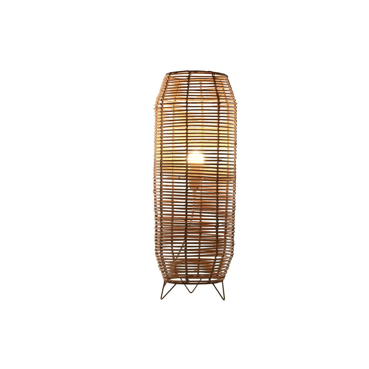 Lámpara de Pie Home ESPRIT Marrón 23 x 23 x 65 cm (2 Unidades)