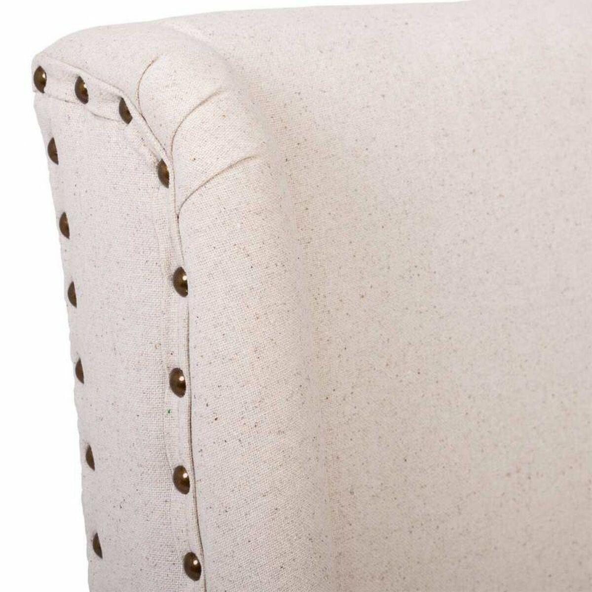 Taburete Alexandra House Living Beige Madera de caucho 58 x 104 x 48 cm