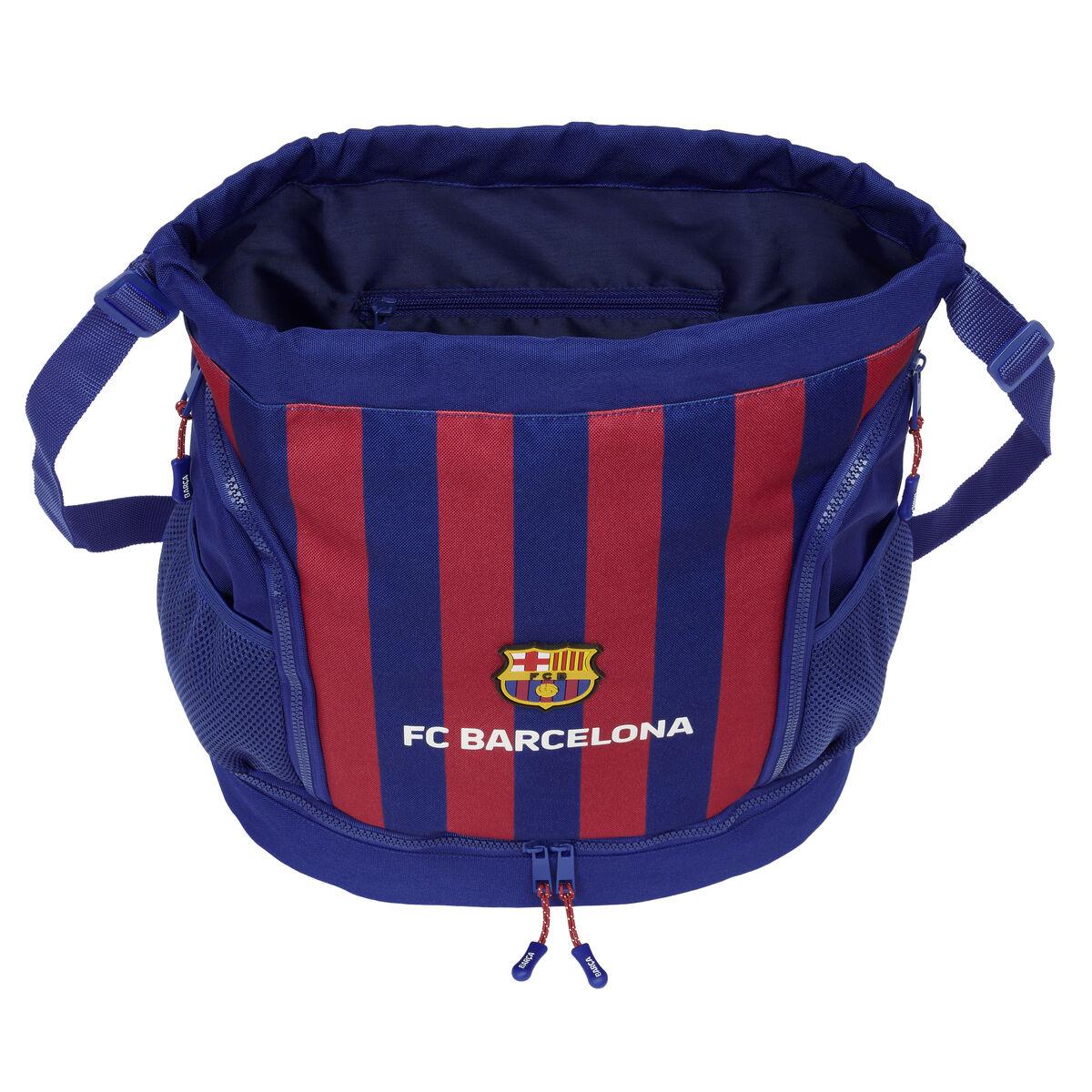 Mochila Escolar F.C. Barcelona 24/25 Granate Azul marino 35 x 40 x 1 cm Saco