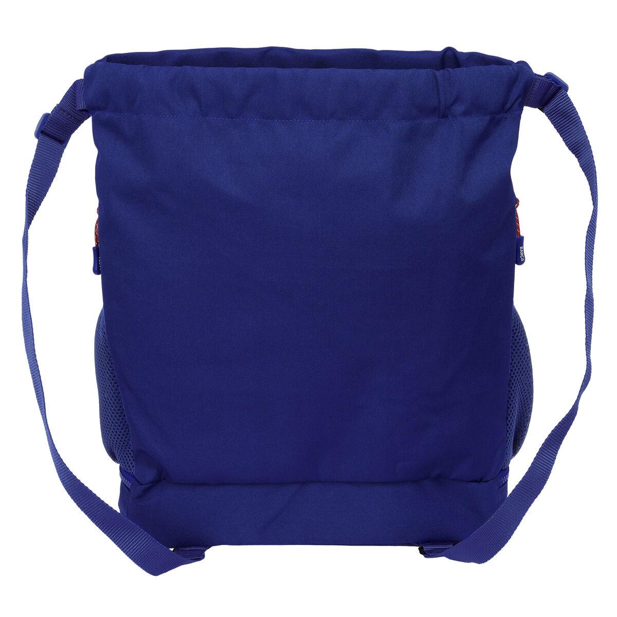 Mochila Escolar F.C. Barcelona 24/25 Granate Azul marino 35 x 40 x 1 cm Saco