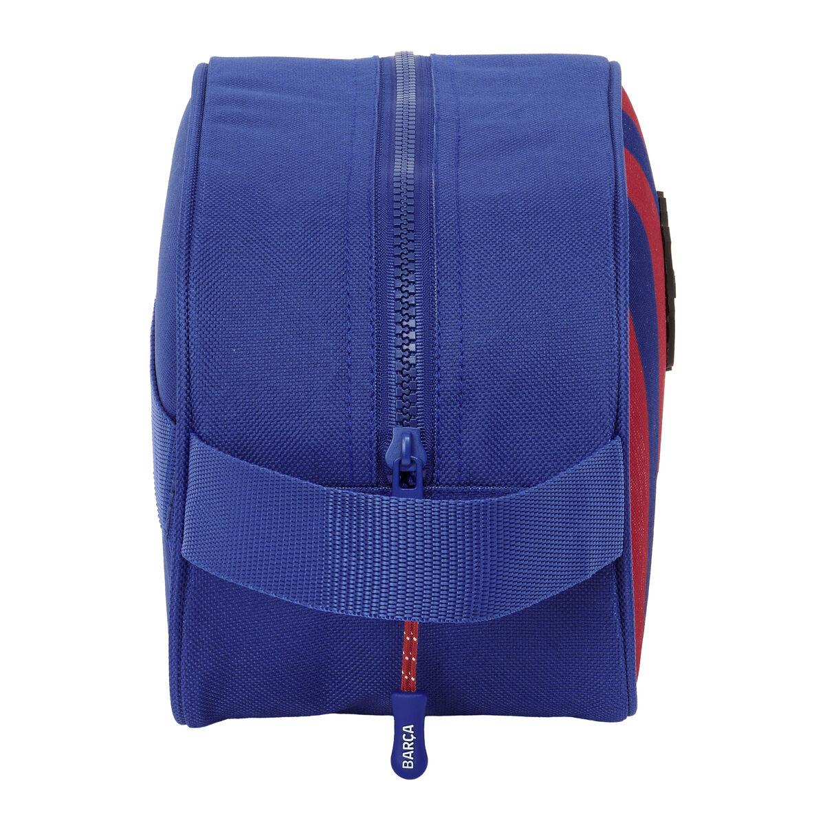 Neceser de Viaje F.C. Barcelona 24/25 Granate Azul marino Deportivo 26 x 15 x 12 cm