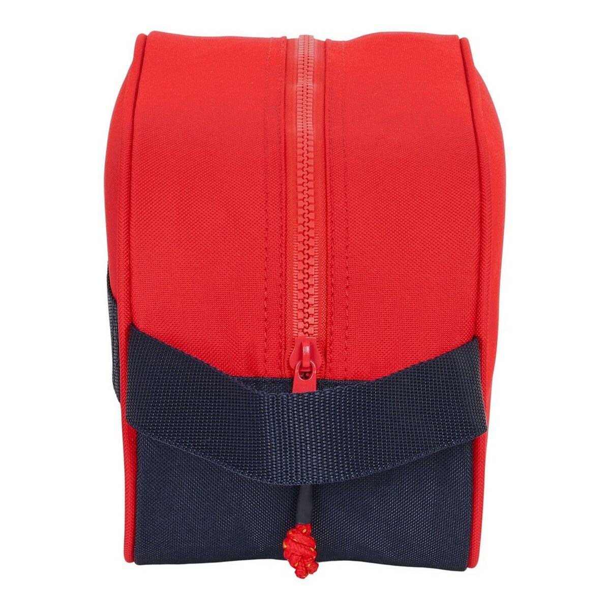 Neceser de Viaje RFEF Azul Rojo 26 x 15 x 12 cm Sintético