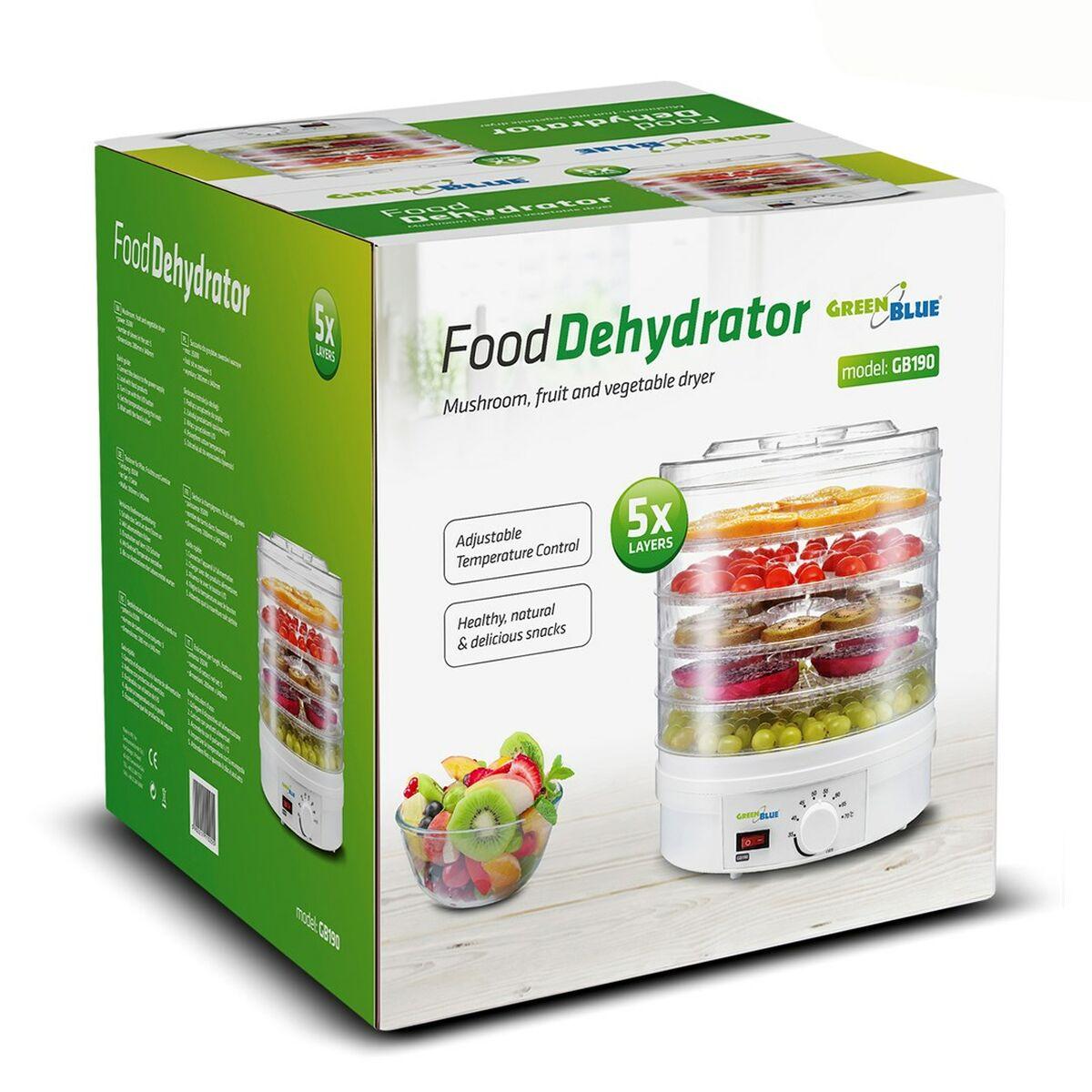 Deshidratador de Alimentos Greenblue GB190 250 W