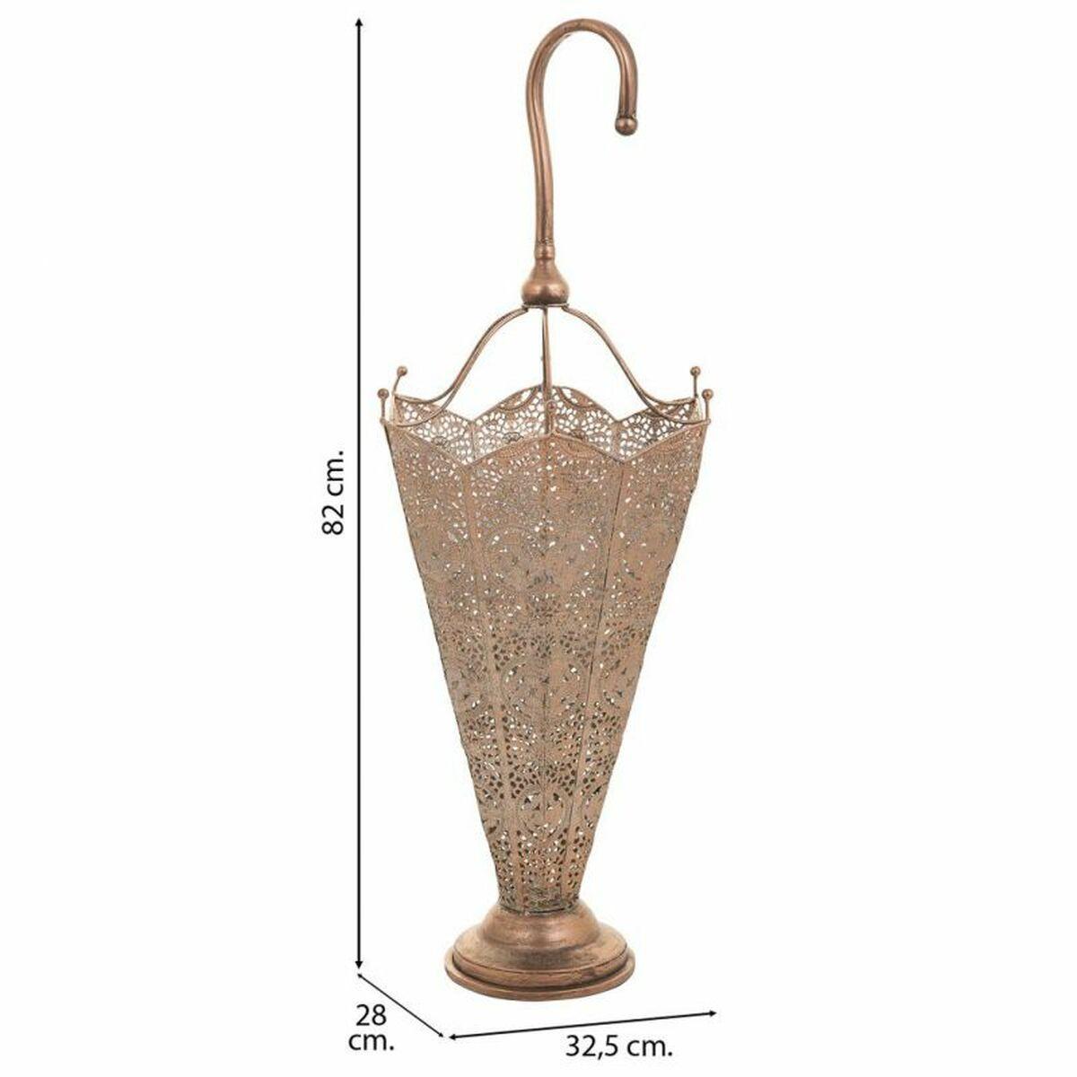 Paragüero Alexandra House Living Cobre 28 x 82 x 32 cm