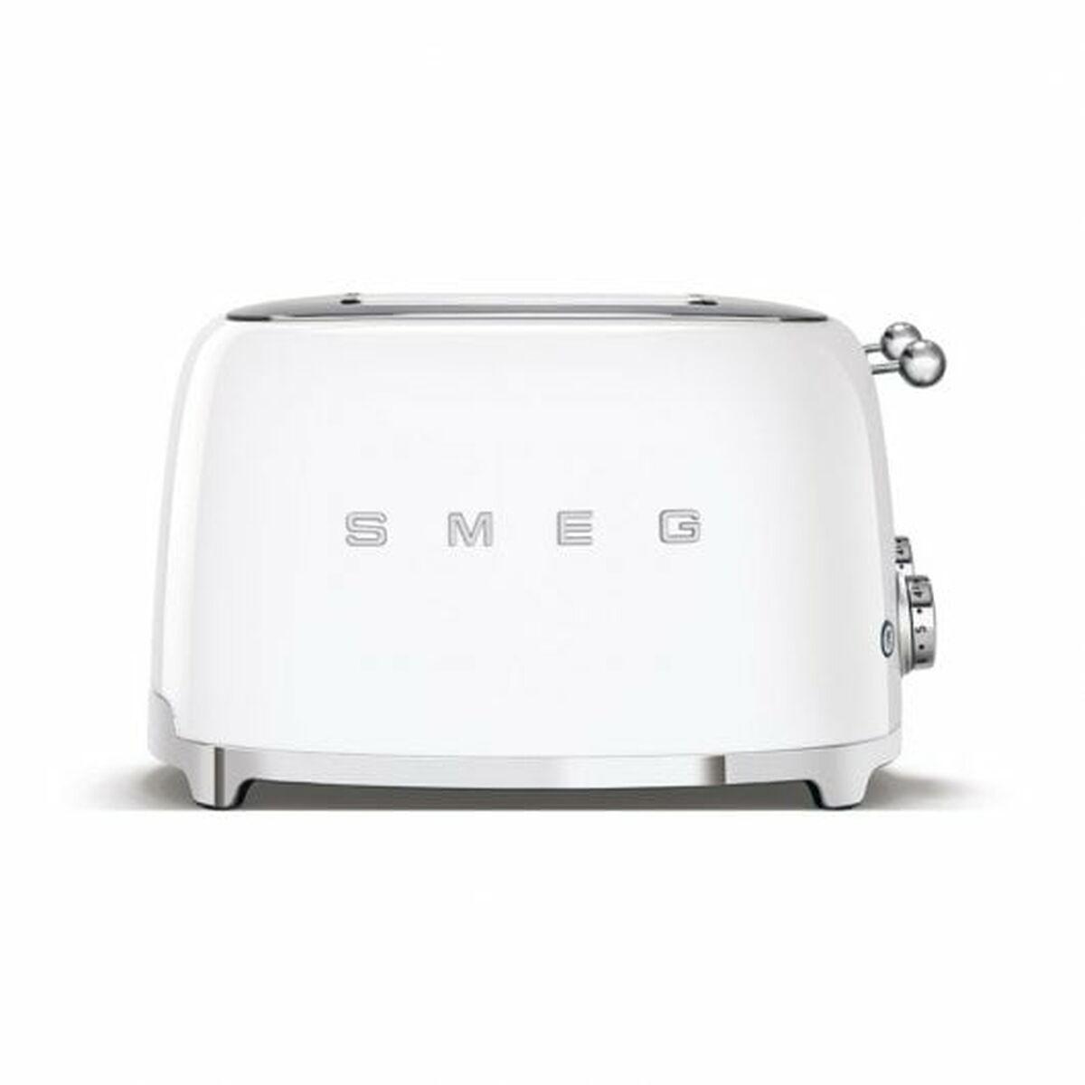 Tostadora Smeg TSF03WHEU 2000 W Blanco 4 rebanadas