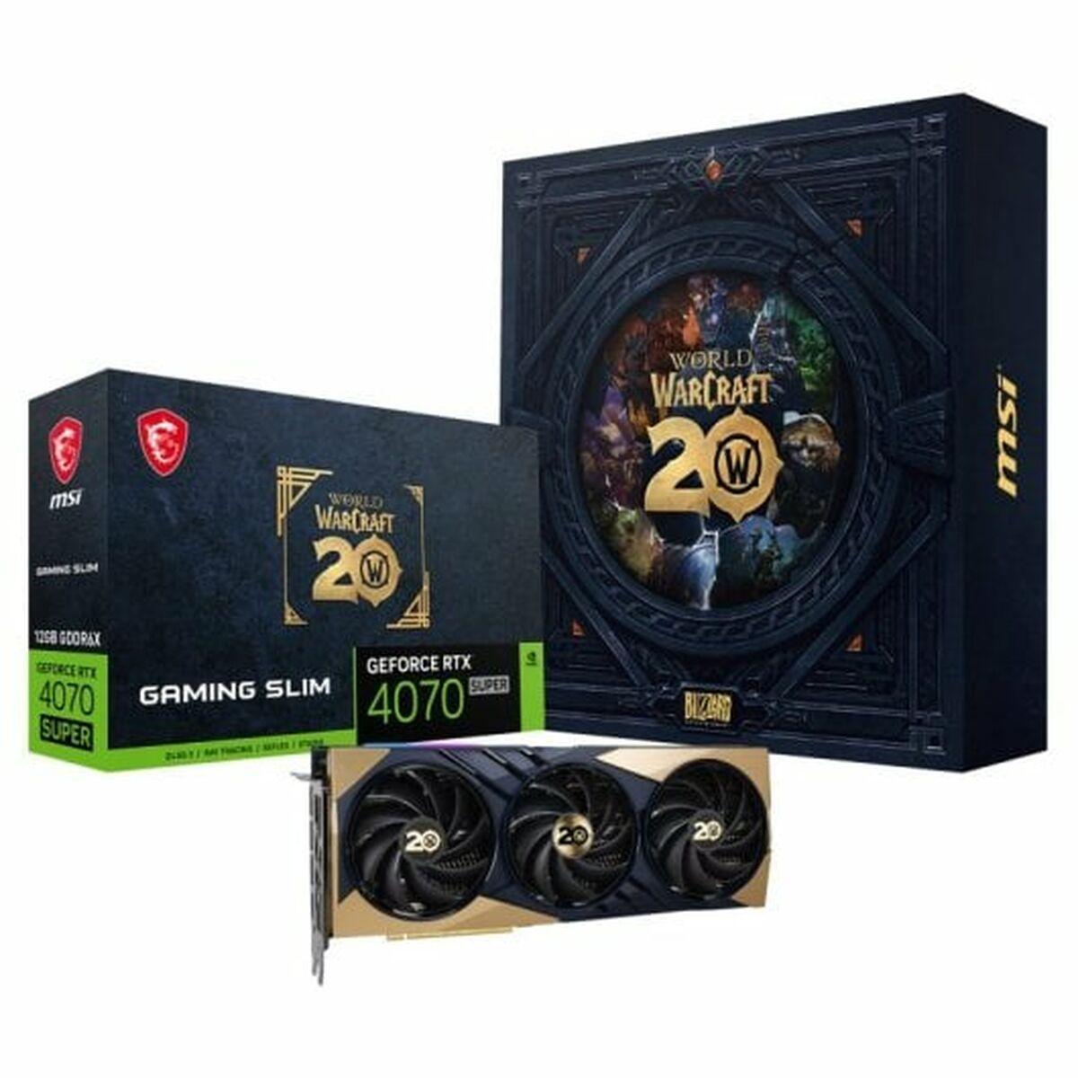 Tarjeta Gráfica MSI World of Warcraft EDITION GEFORCE RTX 4070 12 GB GDDR6