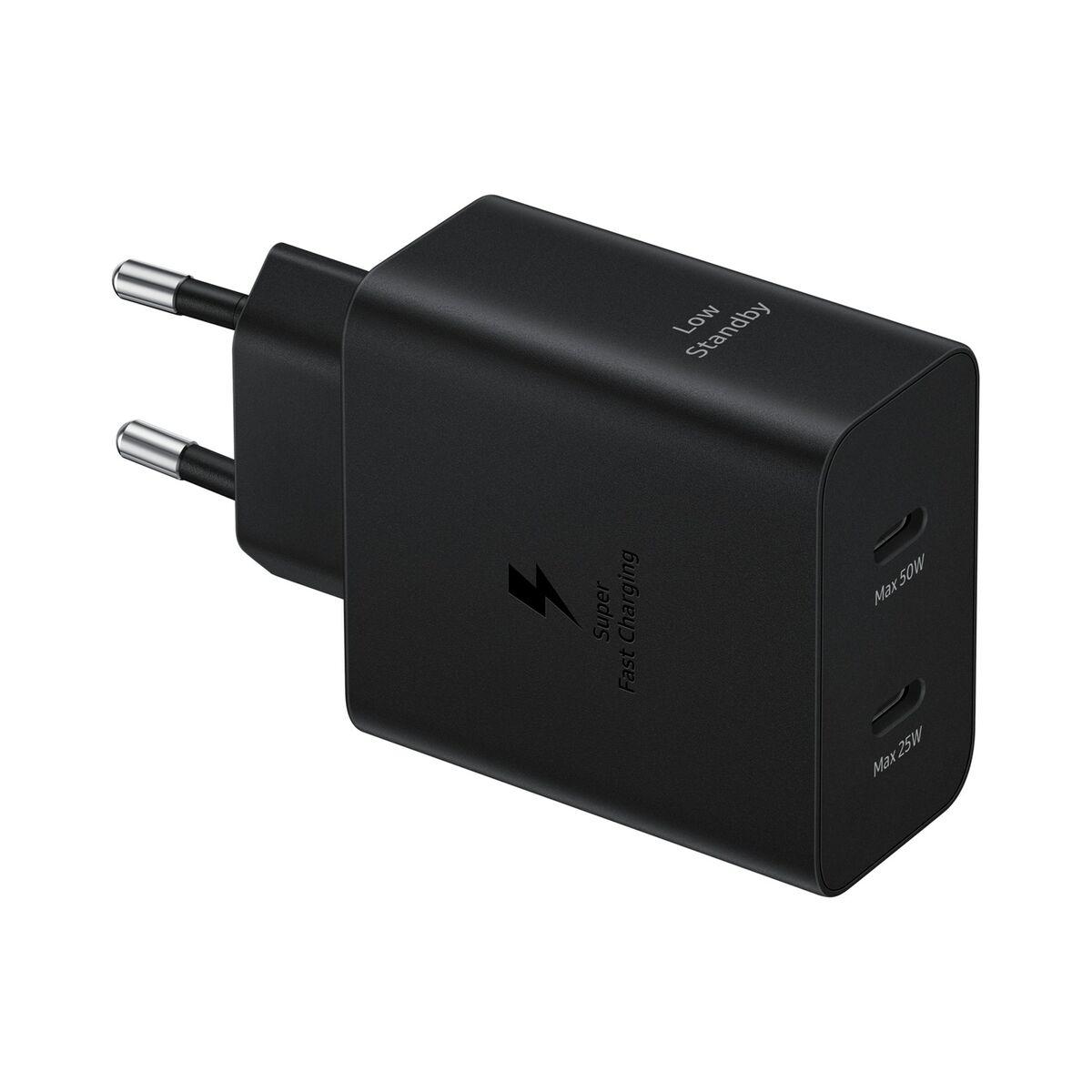 Cargador de Pared Samsung EP-T5020XBEGEU Negro 50 W (1 unidad)