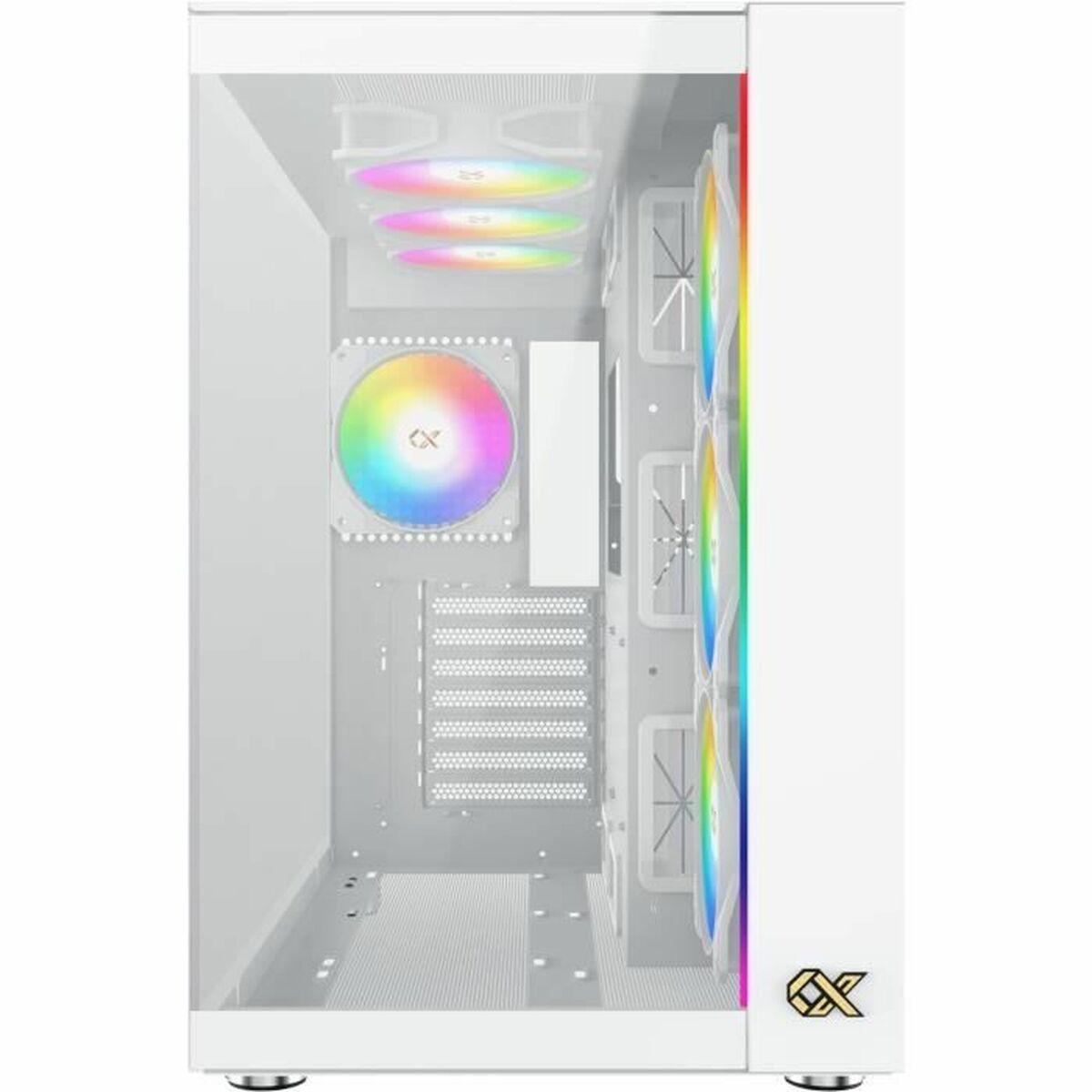 Caja Semitorre ATX XIGMATEK AQUA Ultra Air Arctic Blanco