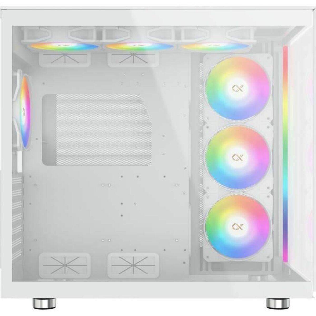 Caja Semitorre ATX XIGMATEK AQUA Ultra Air Arctic Blanco