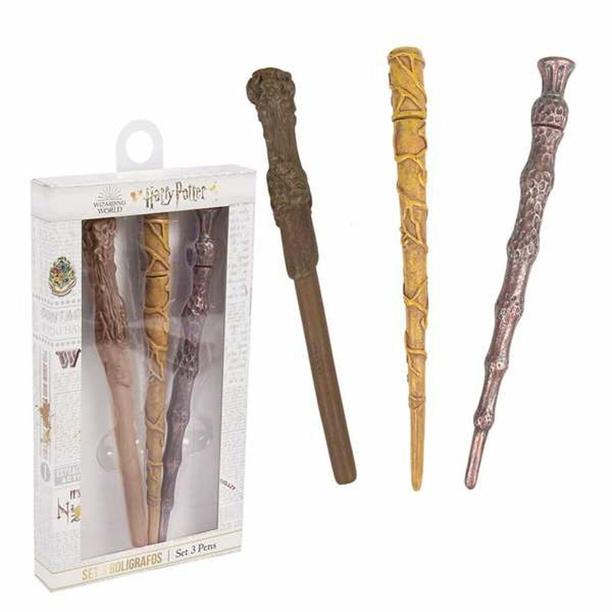 Set de Bolígrafos Harry Potter 3 Piezas