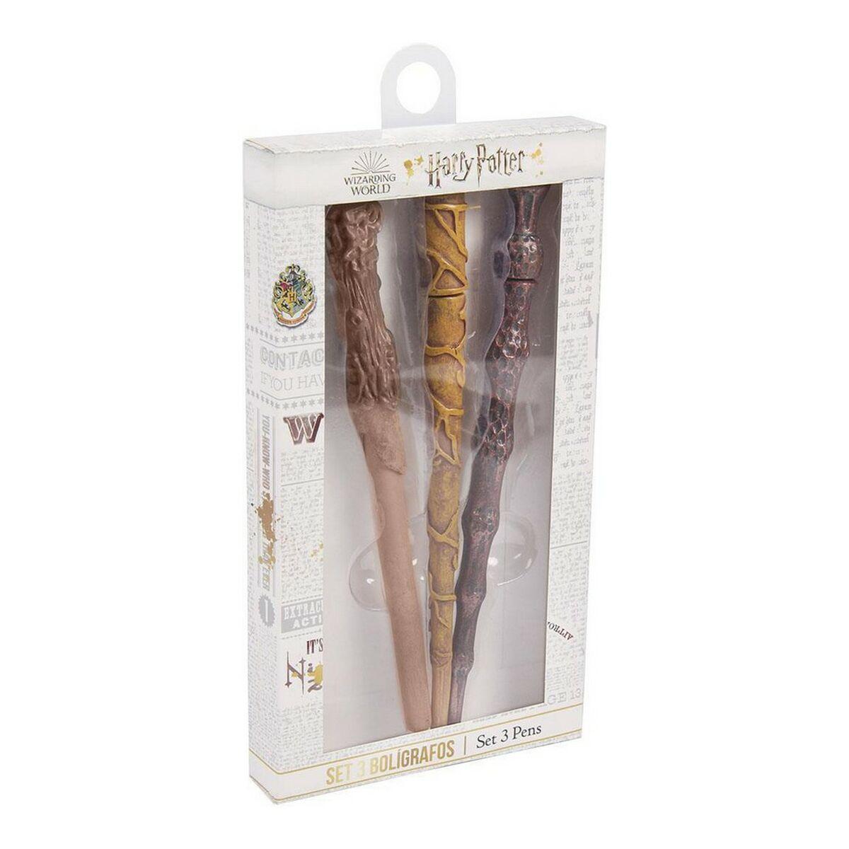 Set de Bolígrafos Harry Potter 3 Piezas