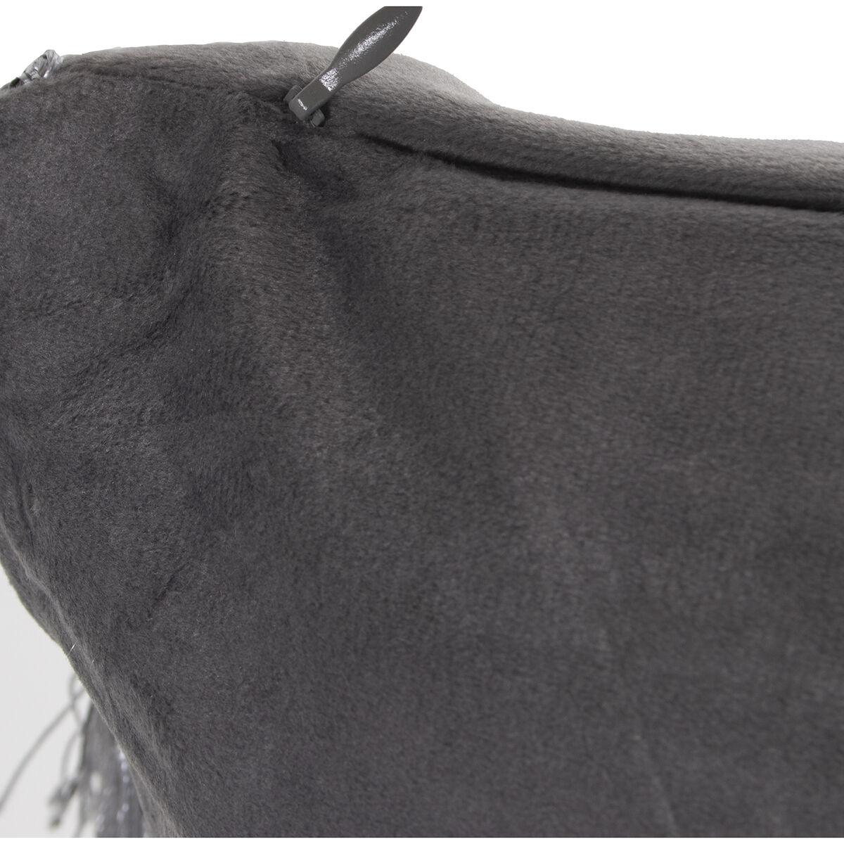 Cojín Alexandra House Living Gris Plateado Textil 45 x 45 cm